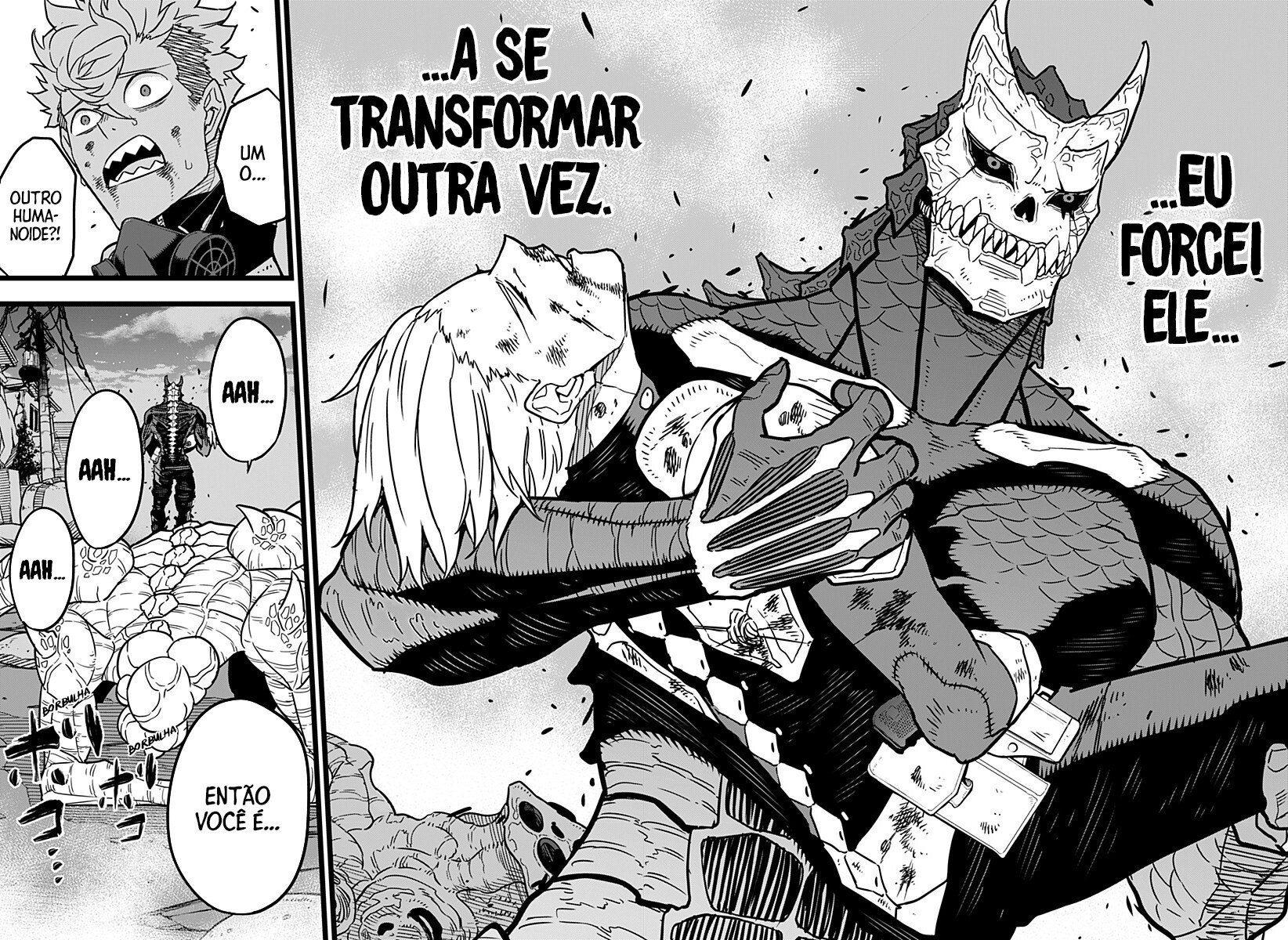 Read Kaiju No.8 PT-BR Manga Online