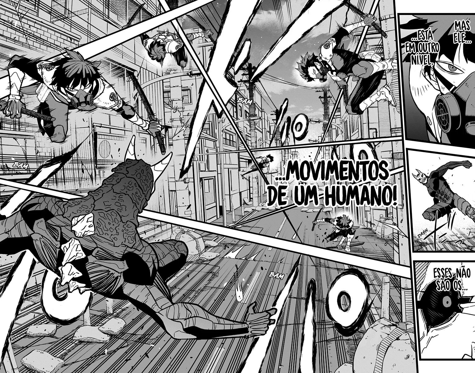 Read Kaiju No.8 PT-BR Manga Online
