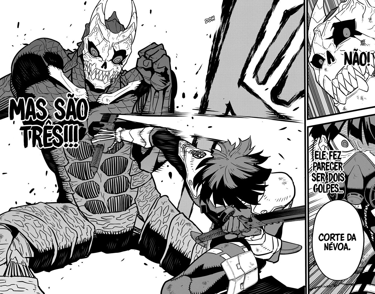 Read Kaiju No.8 PT-BR Manga Online