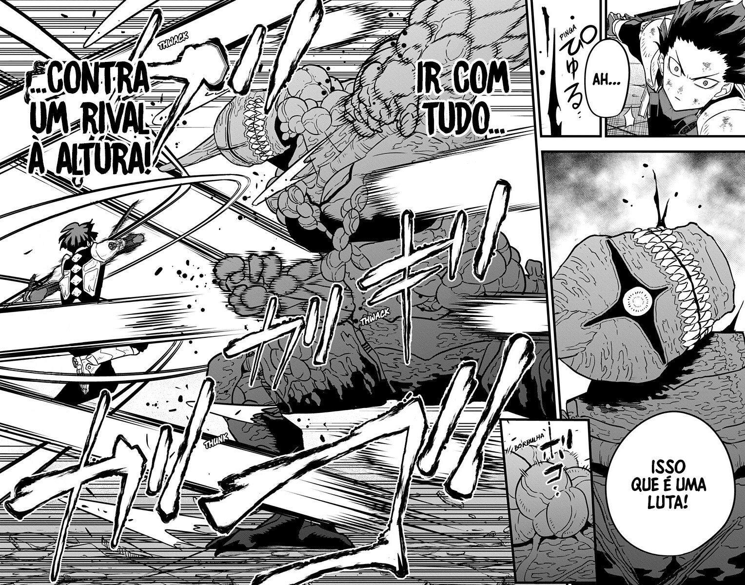 Read Kaiju No.8 PT-BR Manga Online