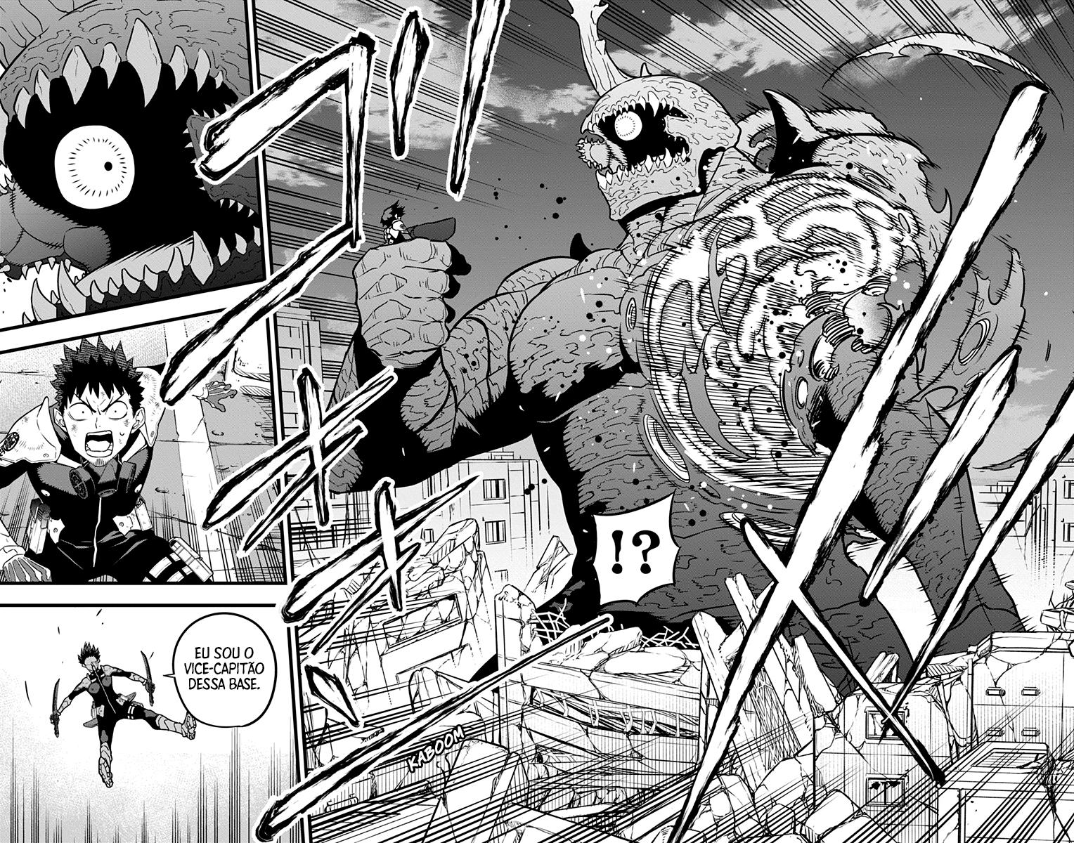 Read Kaiju No.8 PT-BR Manga Online