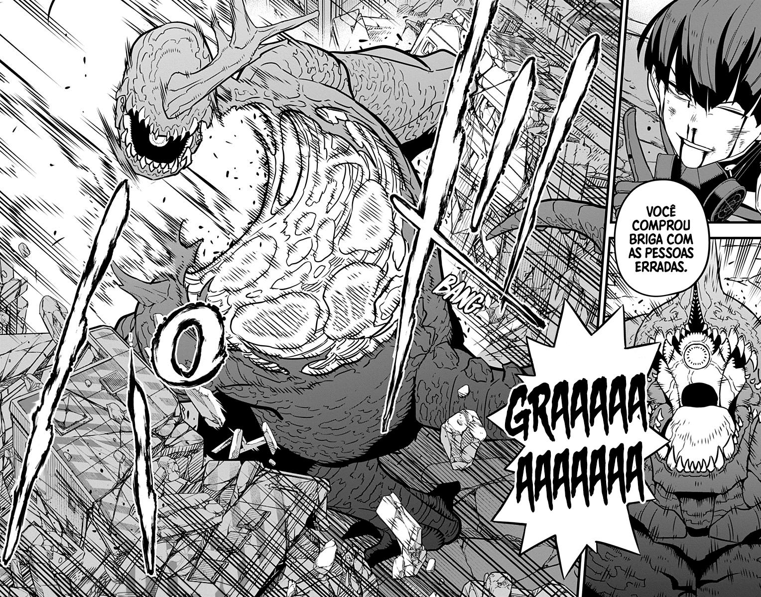 Read Kaiju No.8 PT-BR Manga Online