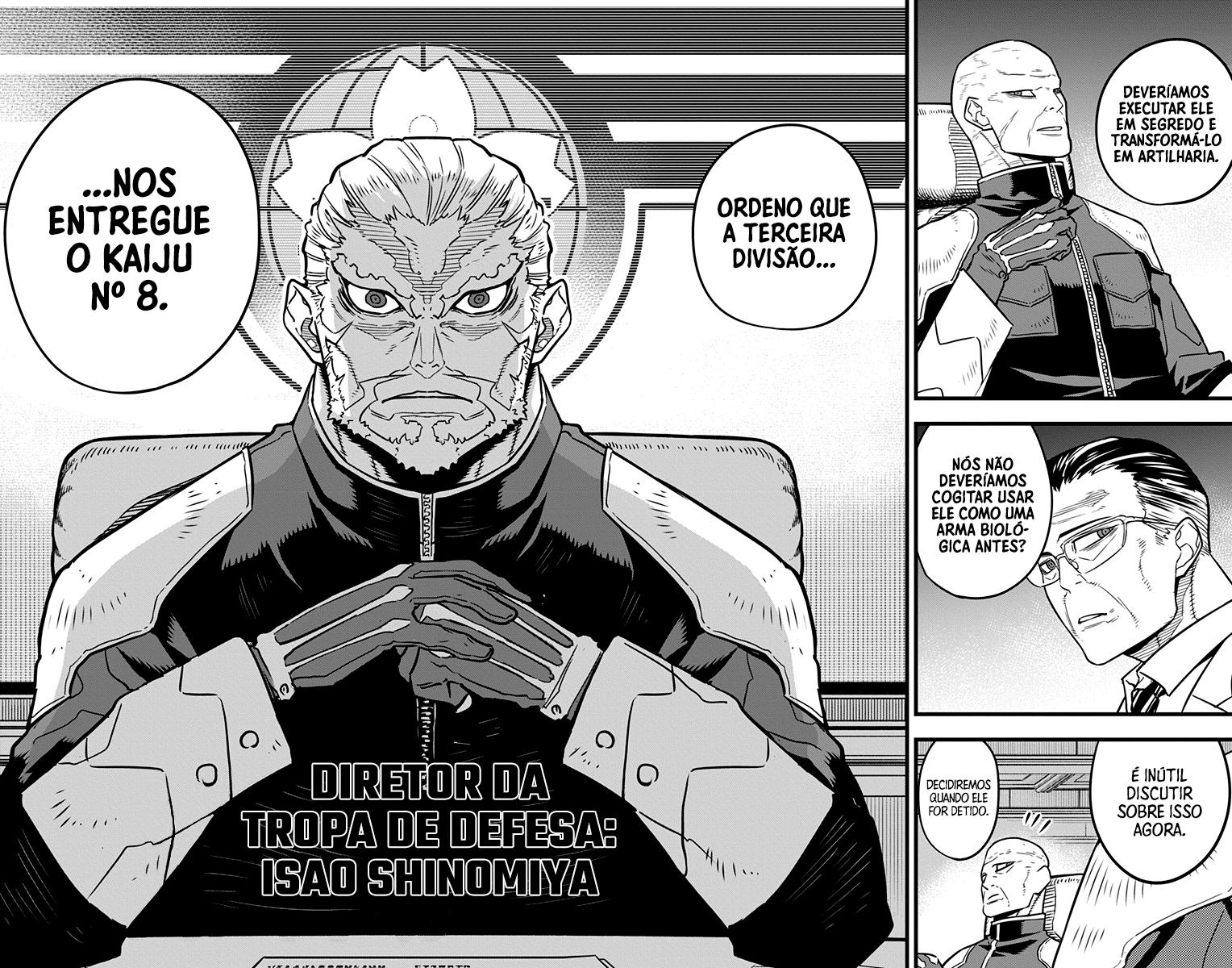 Read Kaiju No.8 PT-BR Manga Online