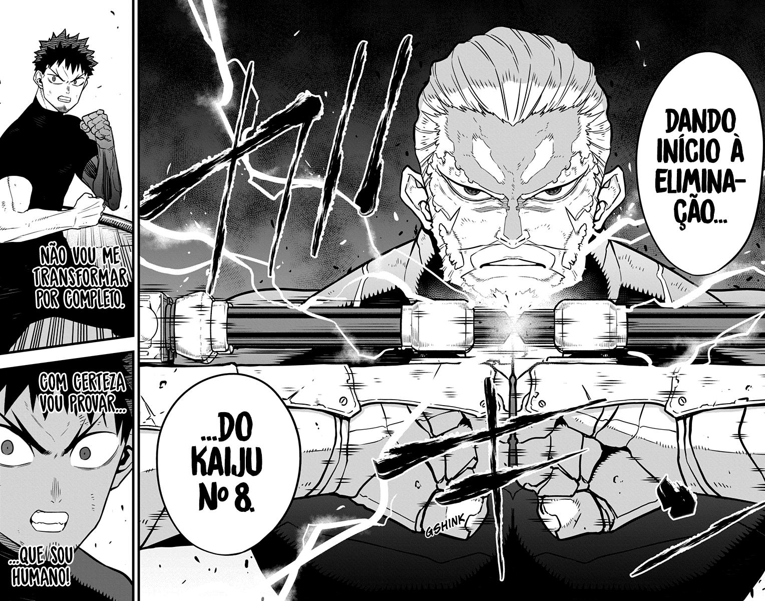Read Kaiju No.8 PT-BR Manga Online