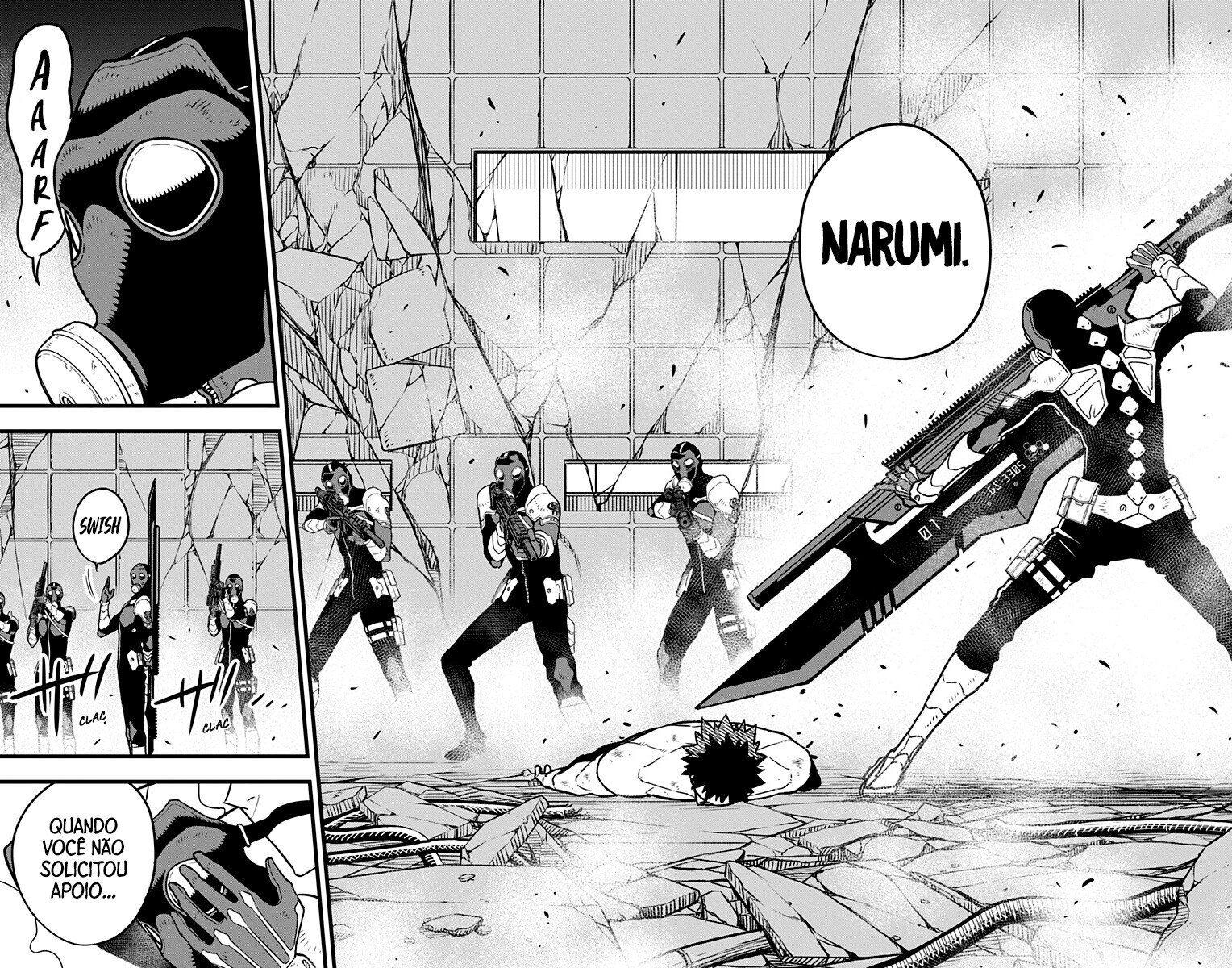 Read Kaiju No.8 PT-BR Manga Online