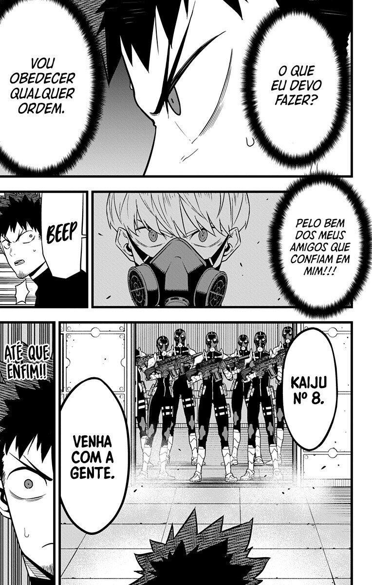 Read Kaiju No.8 PT-BR Manga Online