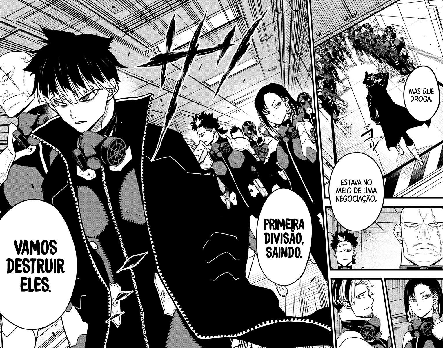 Read Kaiju No.8 PT-BR Manga Online