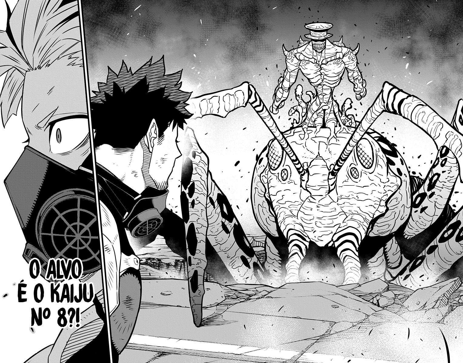 Read Kaiju No.8 PT-BR Manga Online