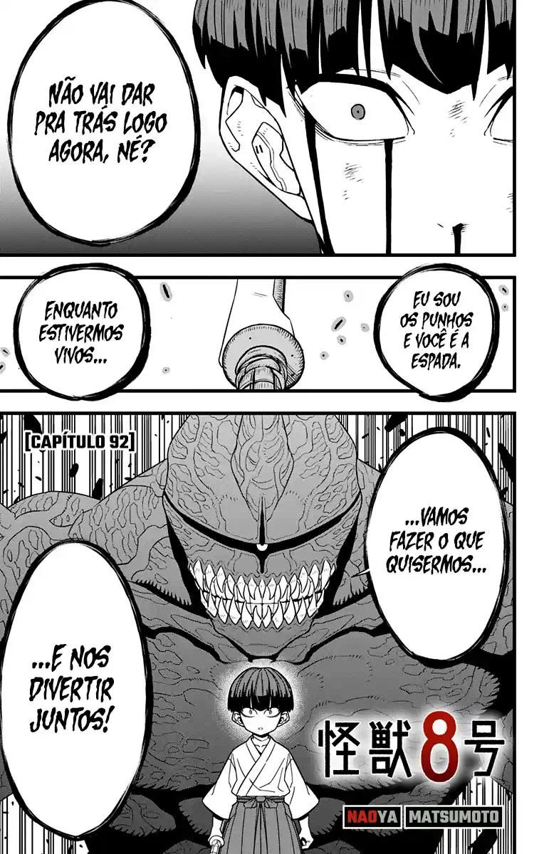 Read Kaiju No.8 PT-BR Manga Online