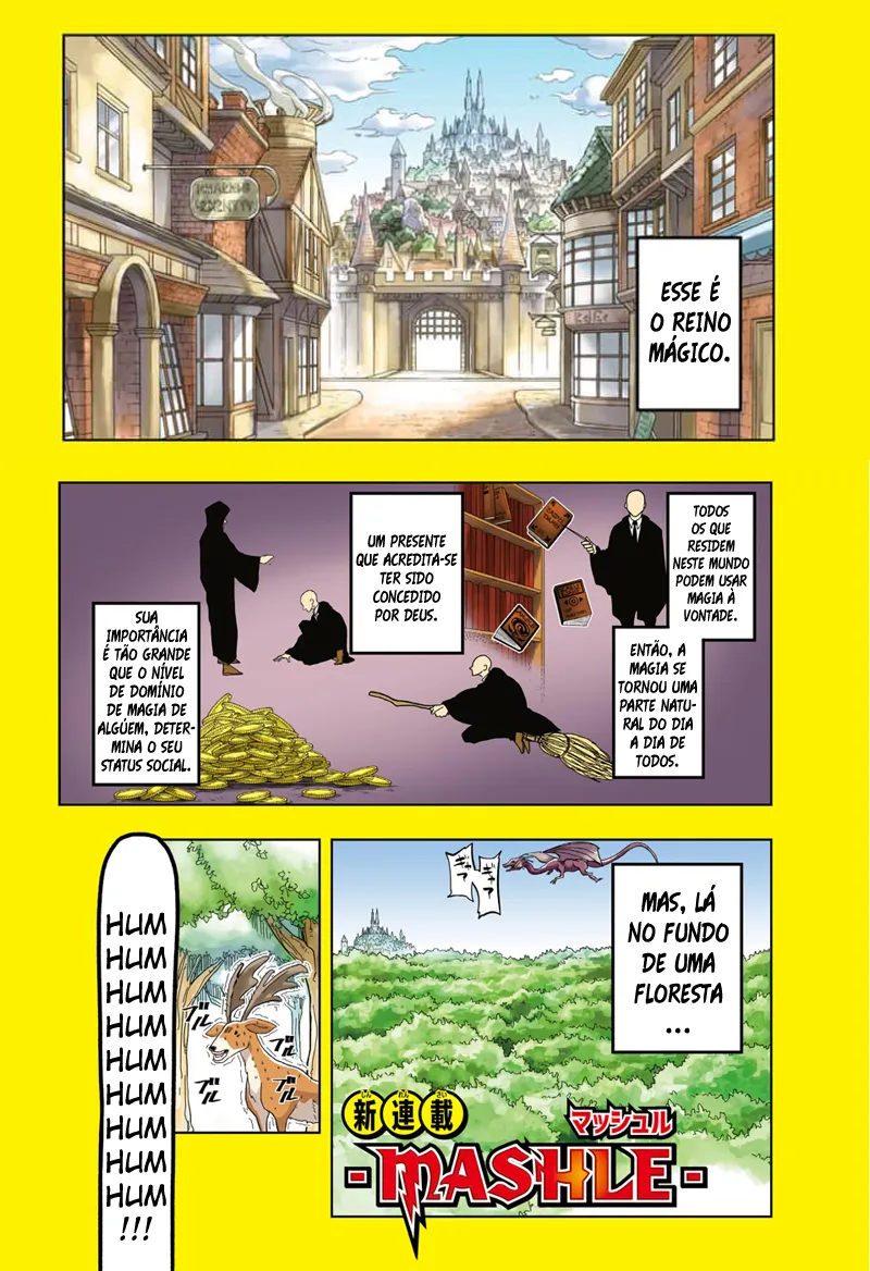 Read Mashle Magic and Muscles PT-BR Manga Online