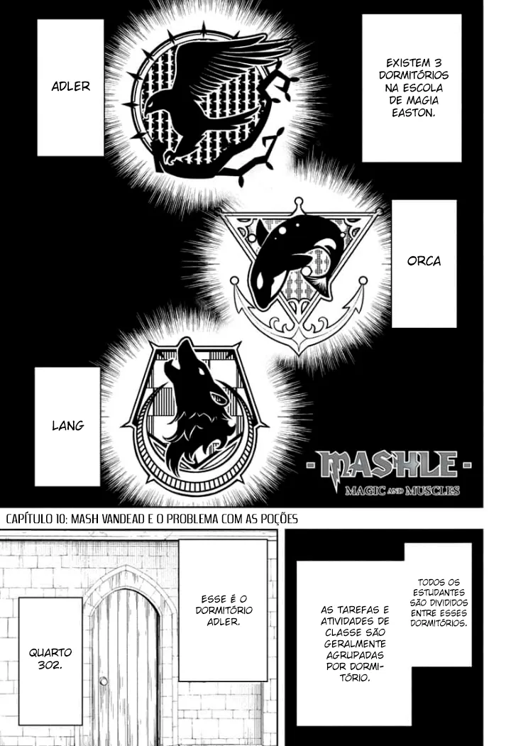 Read Mashle Magic and Muscles PT-BR Manga Online
