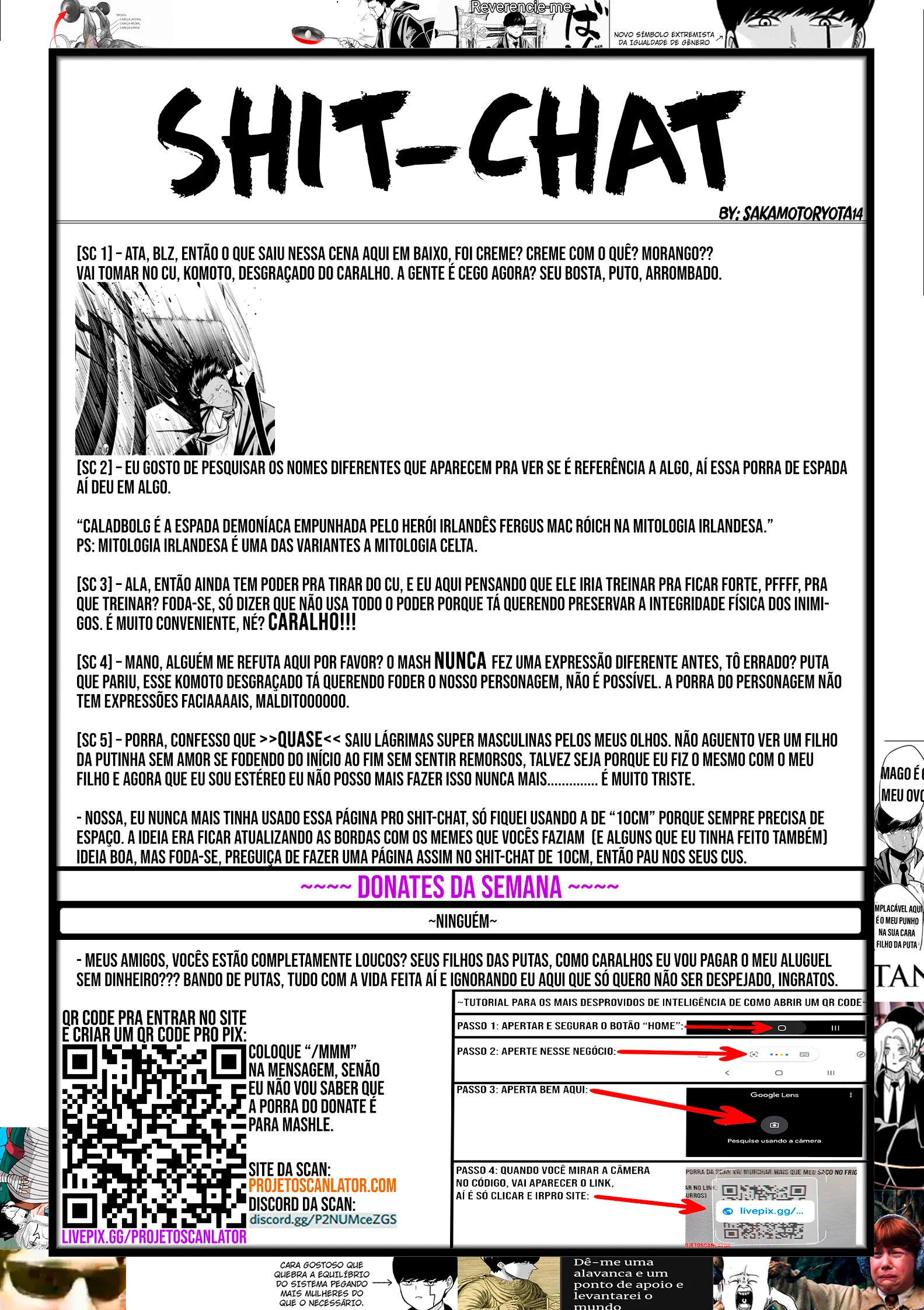 Read Mashle Magic and Muscles PT-BR Manga Online