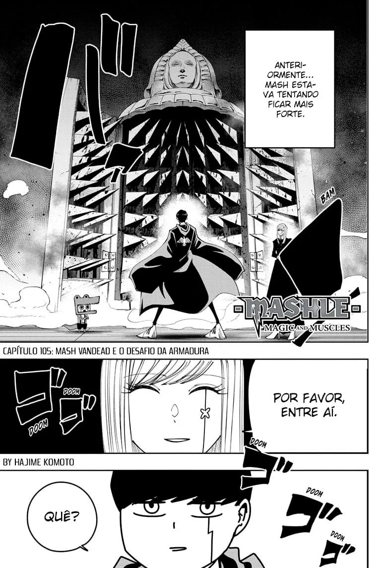 Read Mashle Magic and Muscles PT-BR Manga Online
