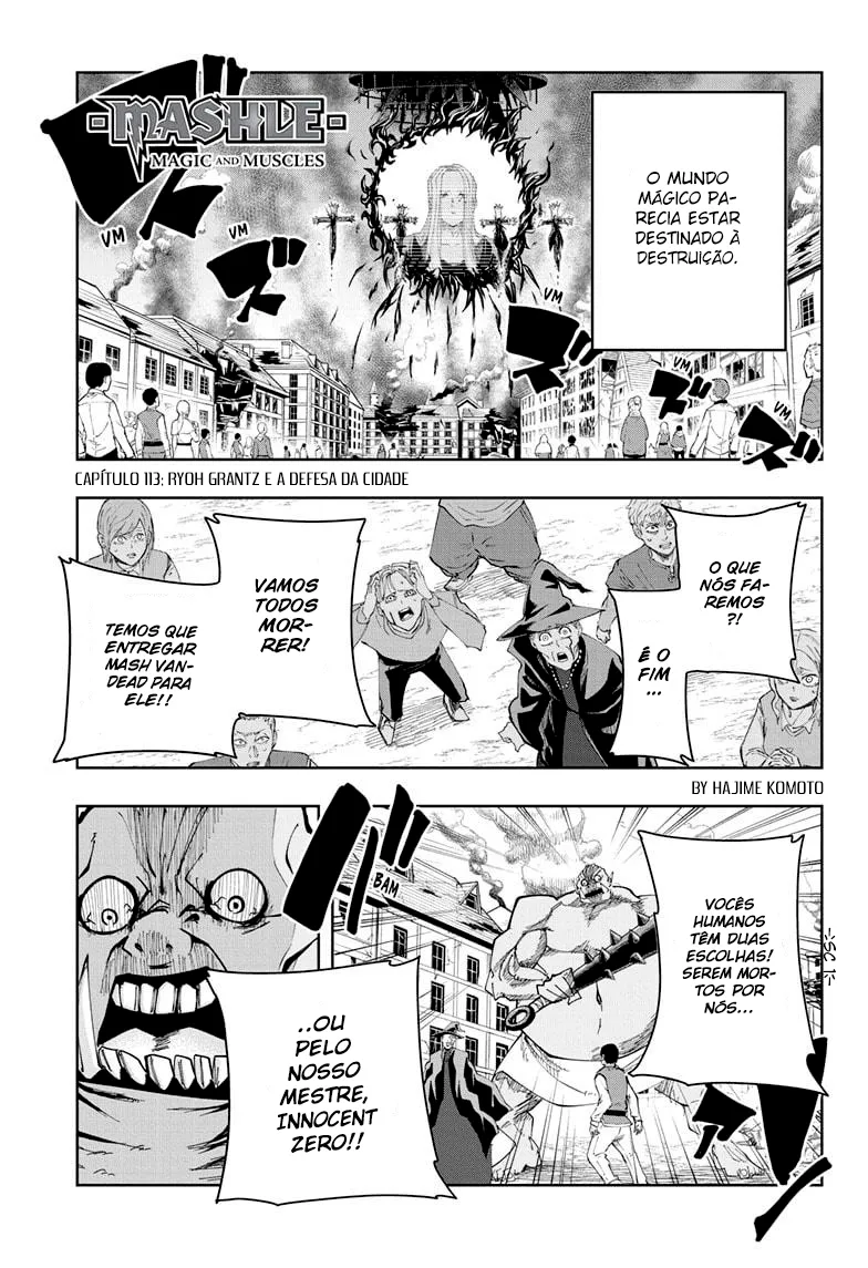 Read Mashle Magic and Muscles PT-BR Manga Online