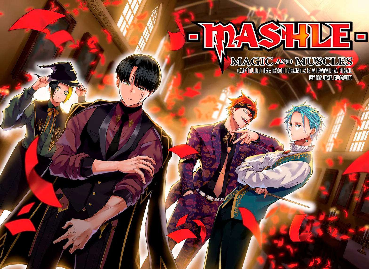 Read Mashle Magic and Muscles PT-BR Manga Online