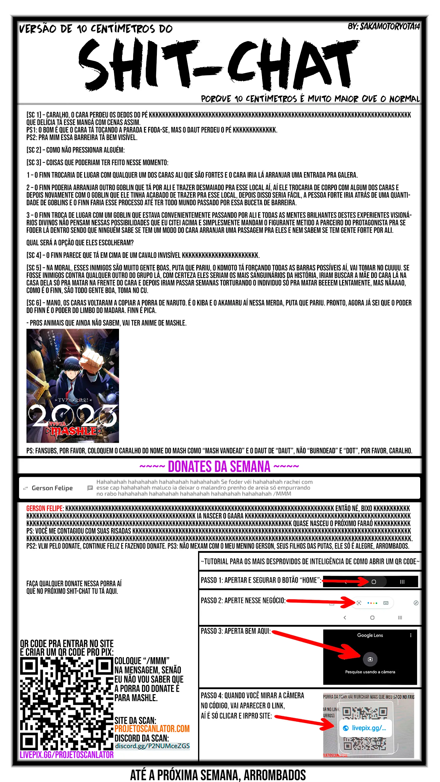 Read Mashle Magic and Muscles PT-BR Manga Online