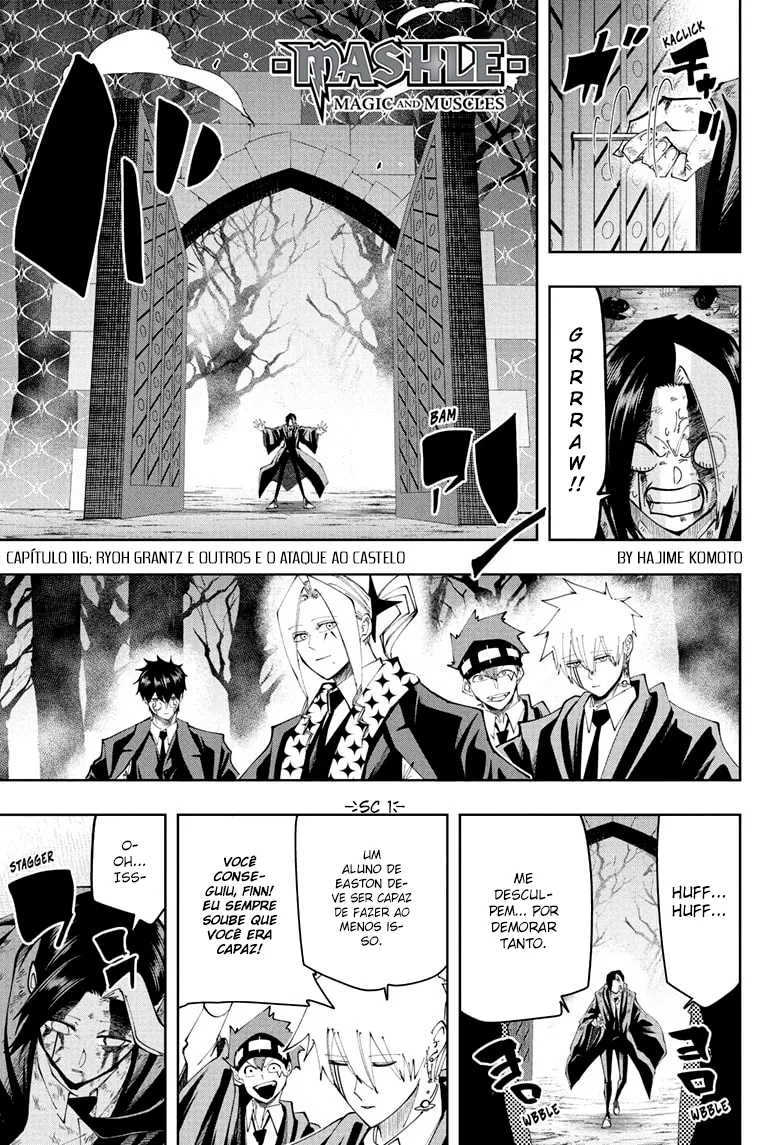 Read Mashle Magic and Muscles PT-BR Manga Online