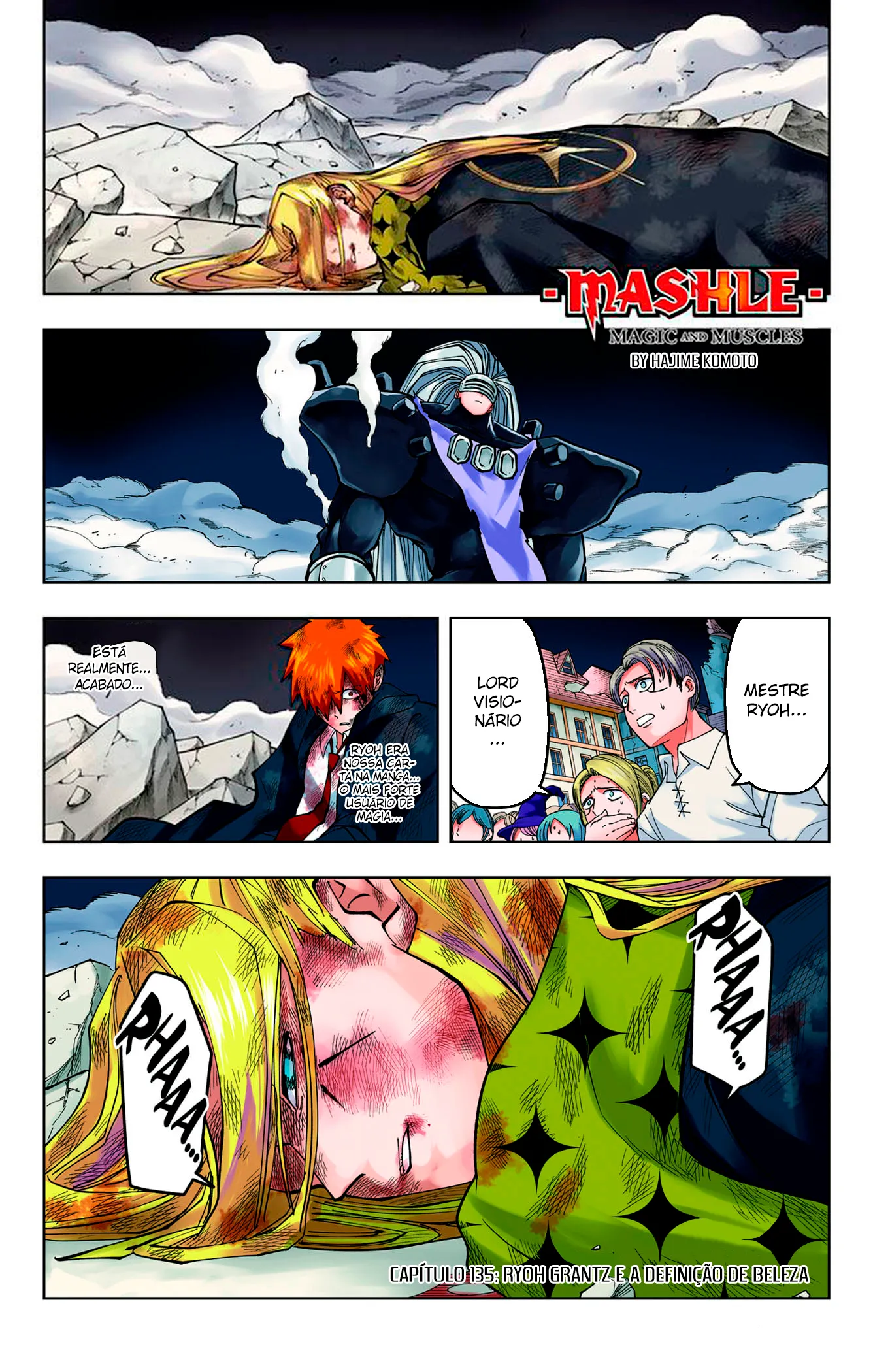 Read Mashle Magic and Muscles PT-BR Manga Online