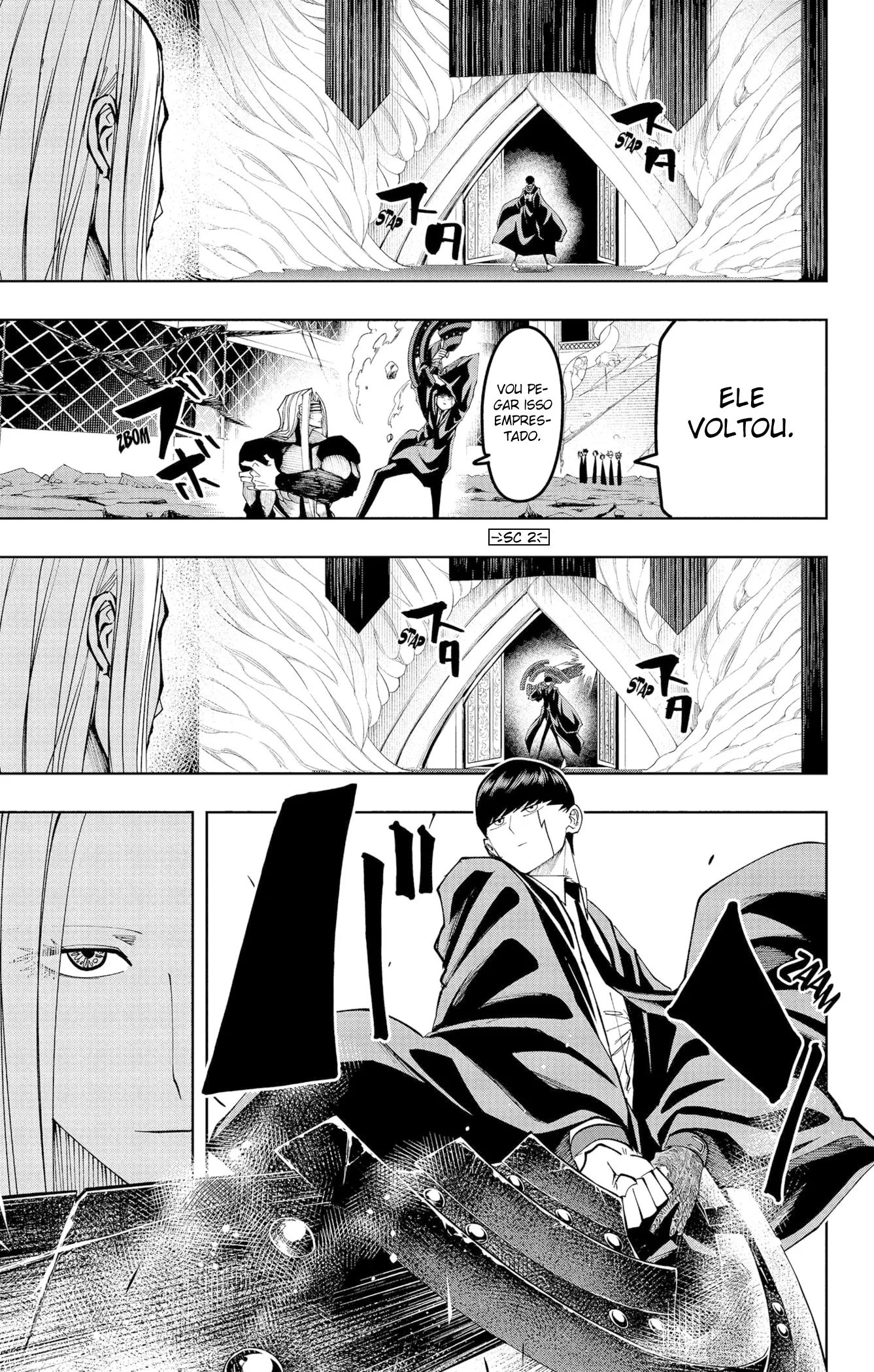 Read Mashle Magic and Muscles PT-BR Manga Online