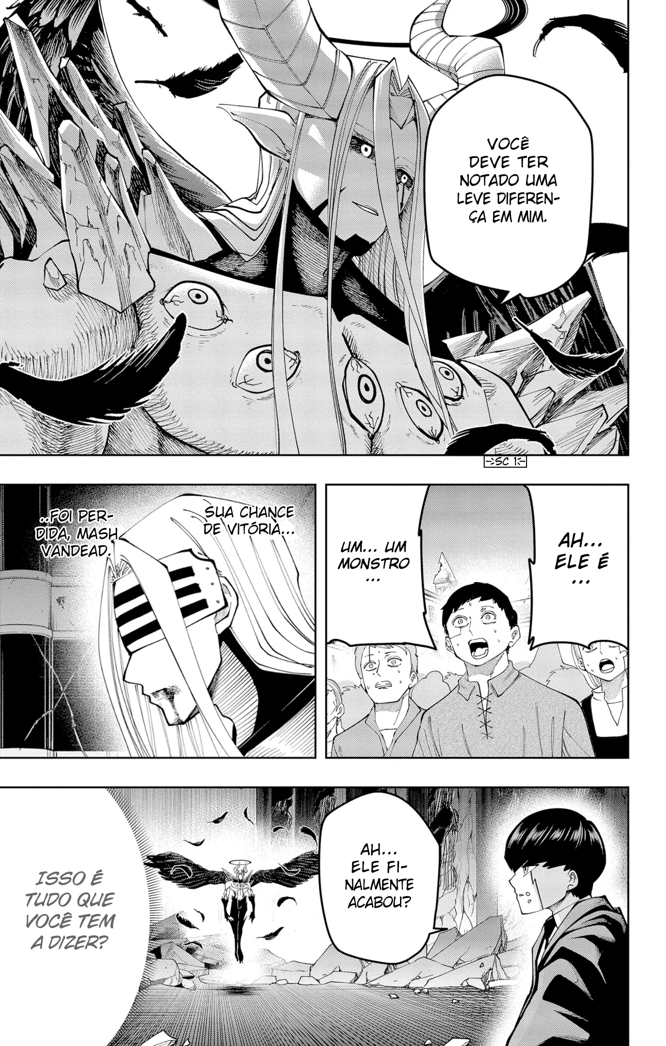 Read Mashle Magic and Muscles PT-BR Manga Online