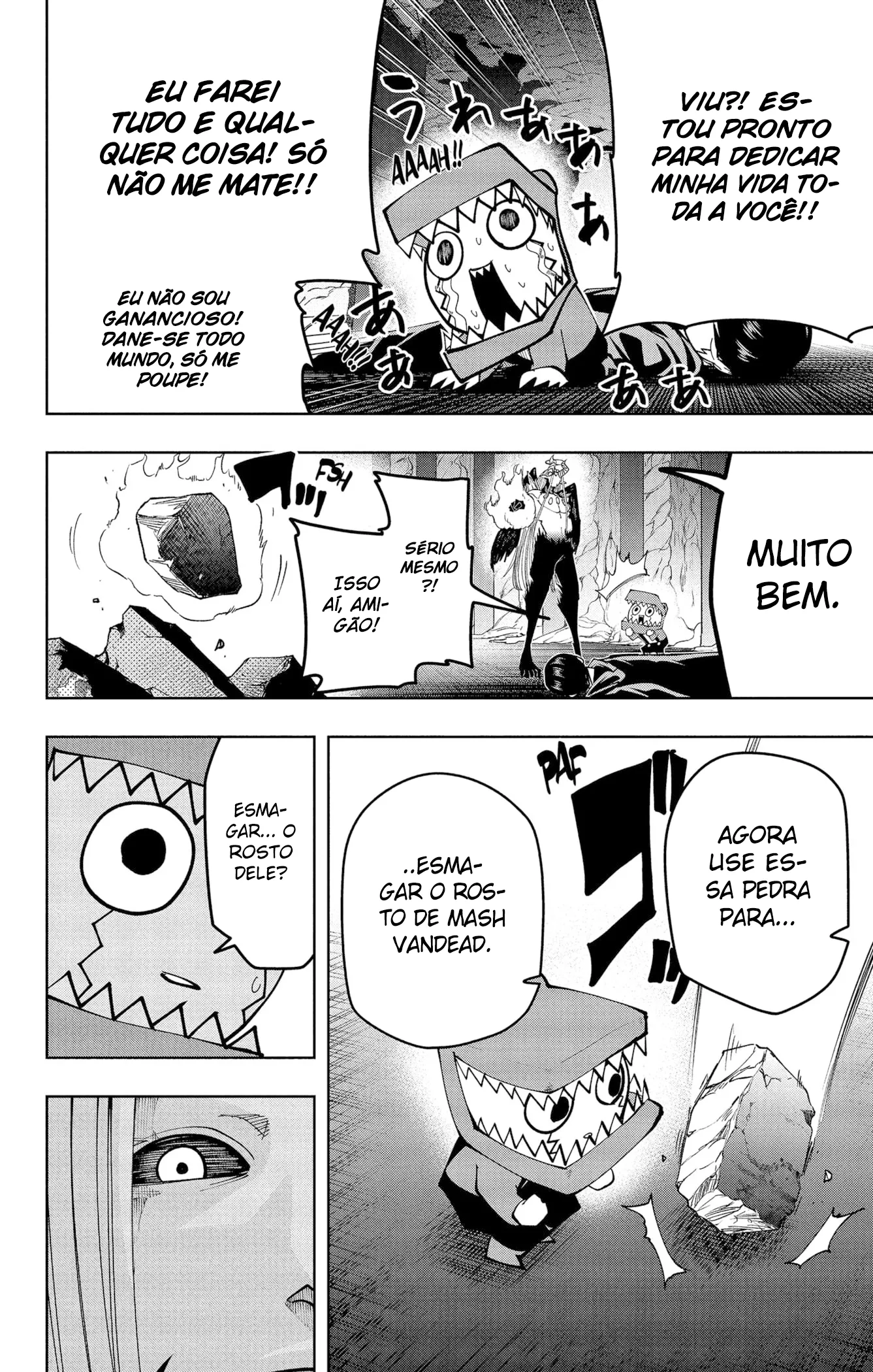 Read Mashle Magic and Muscles PT-BR Manga Online