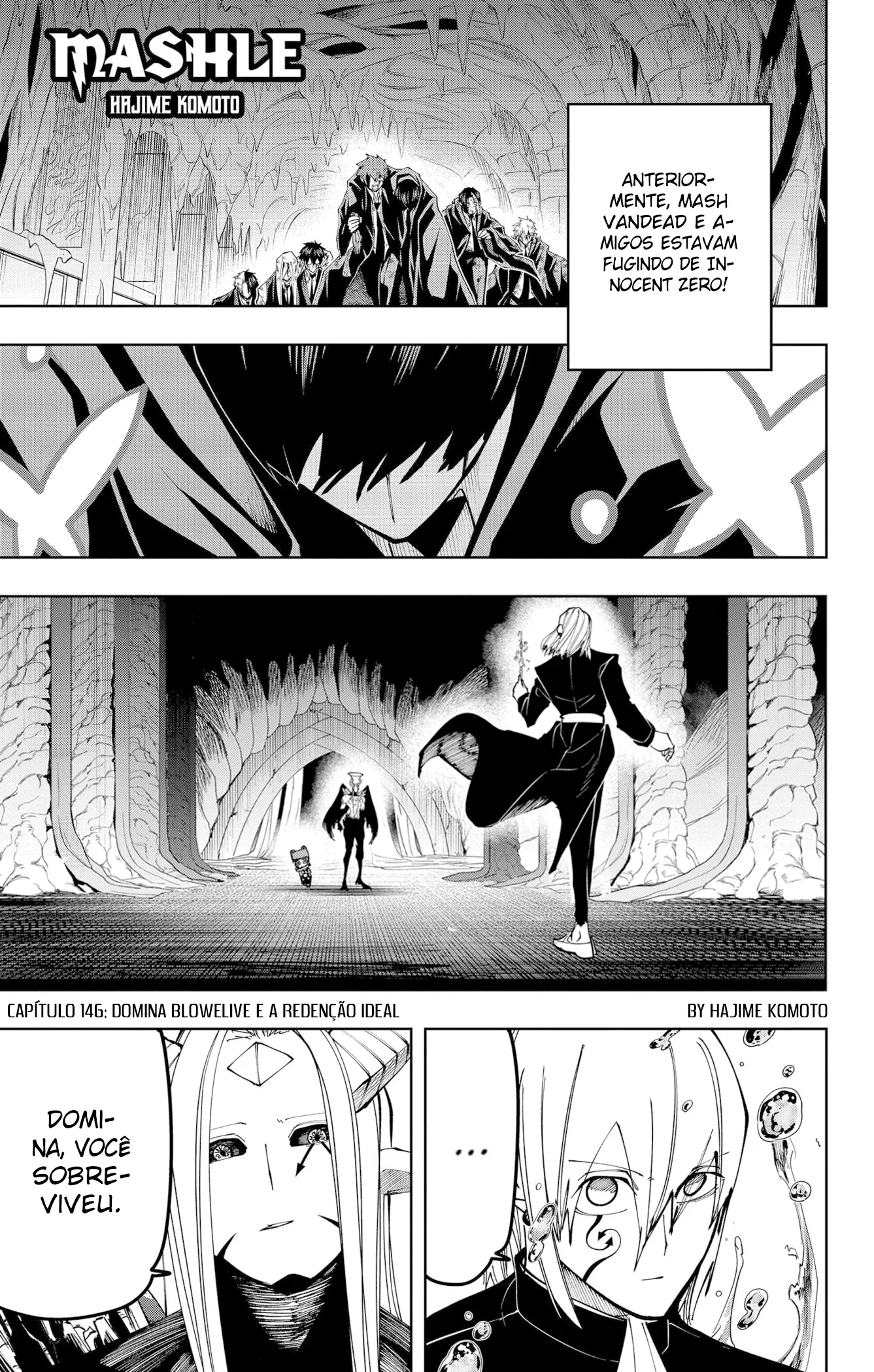 Read Mashle Magic and Muscles PT-BR Manga Online