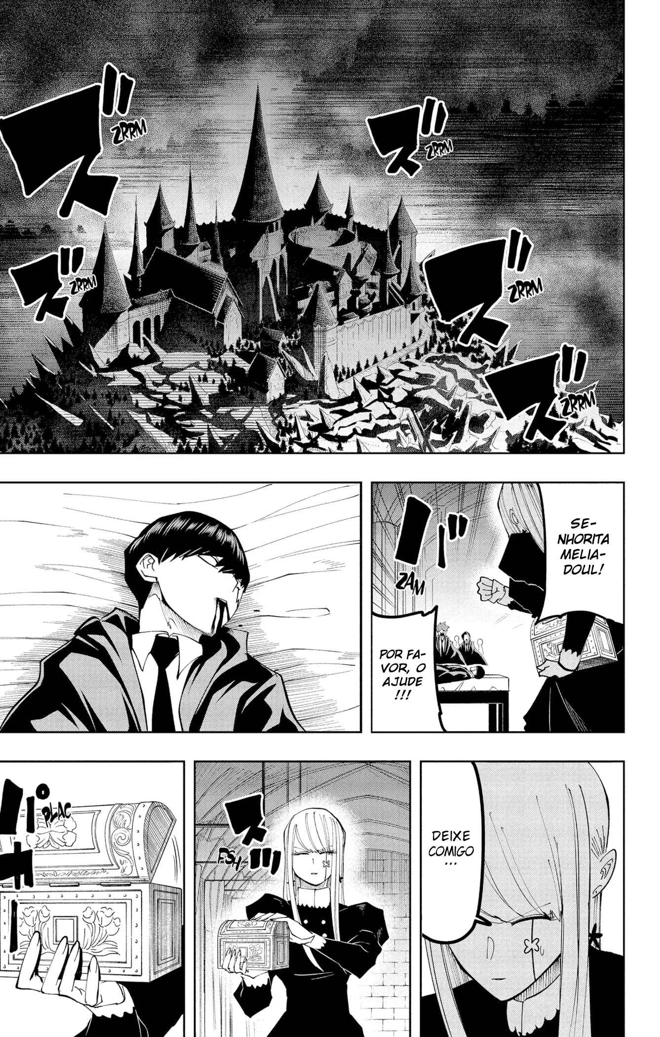 Read Mashle Magic and Muscles PT-BR Manga Online