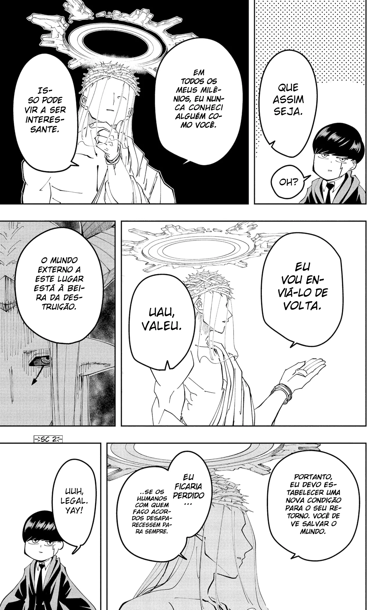 Read Mashle Magic and Muscles PT-BR Manga Online