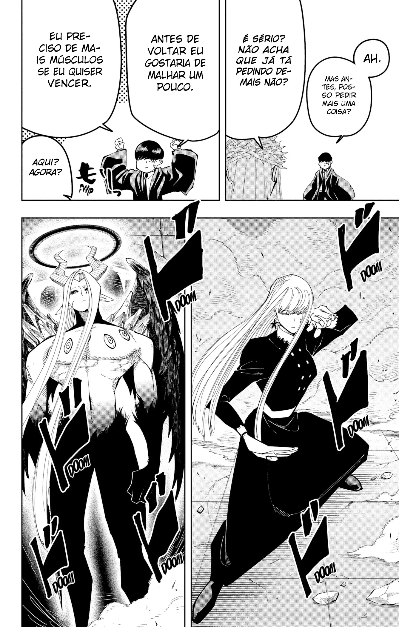 Read Mashle Magic and Muscles PT-BR Manga Online