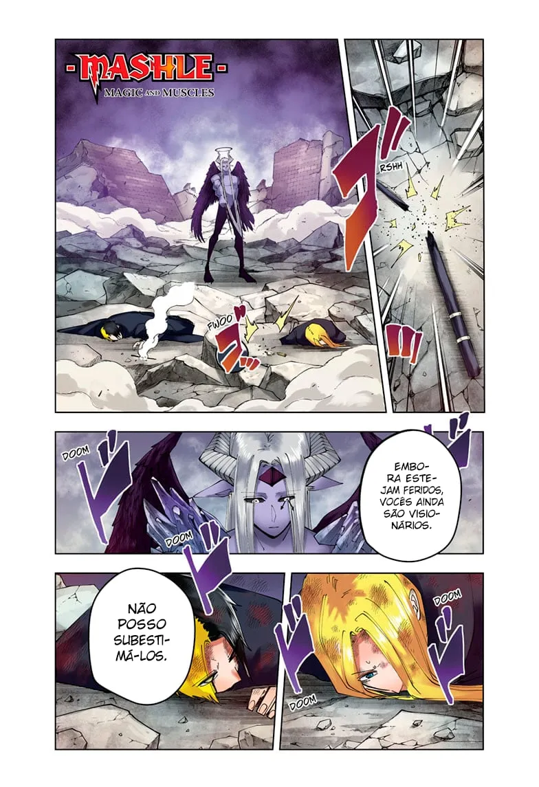 Read Mashle Magic and Muscles PT-BR Manga Online