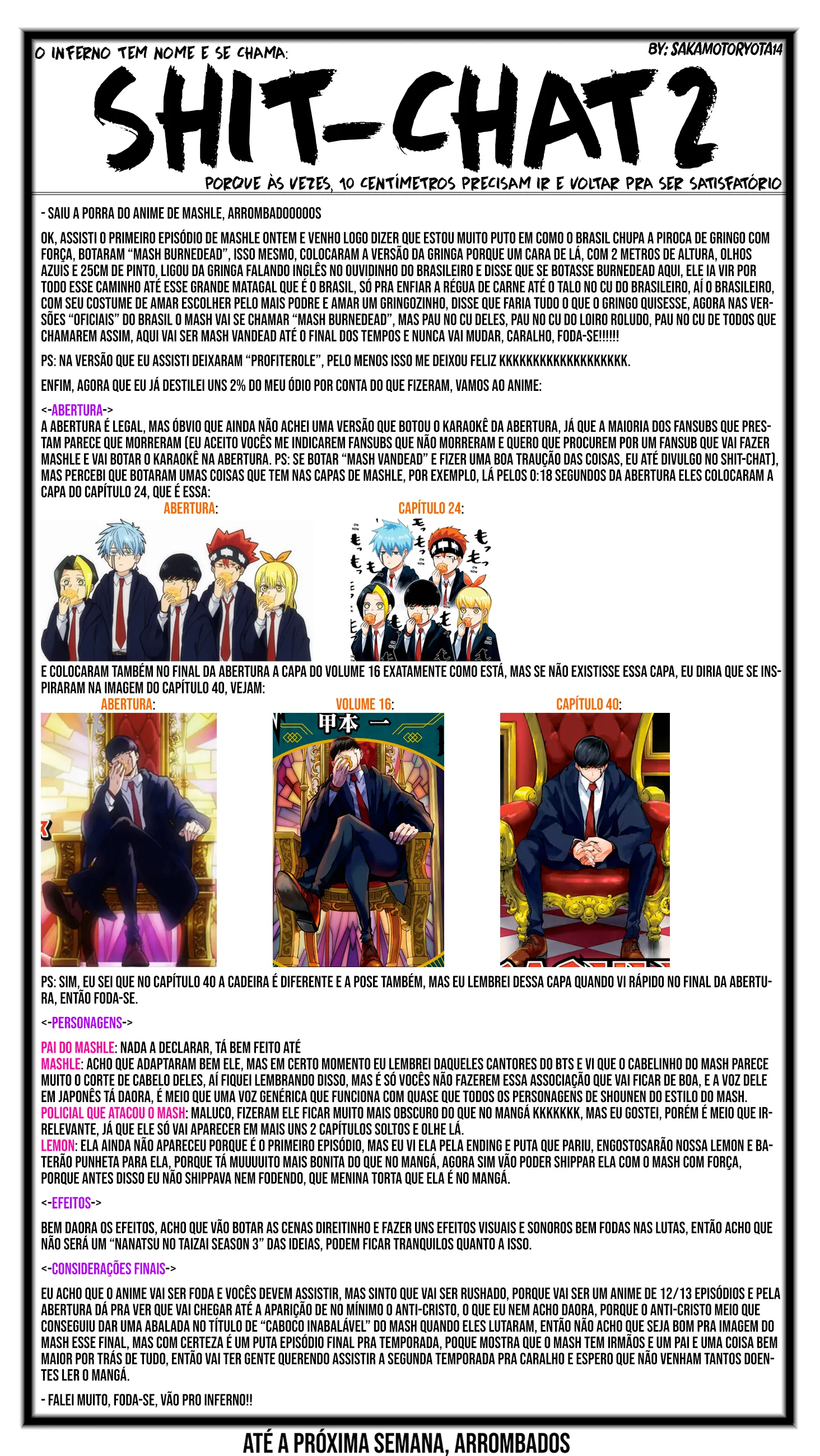 Read Mashle Magic and Muscles PT-BR Manga Online