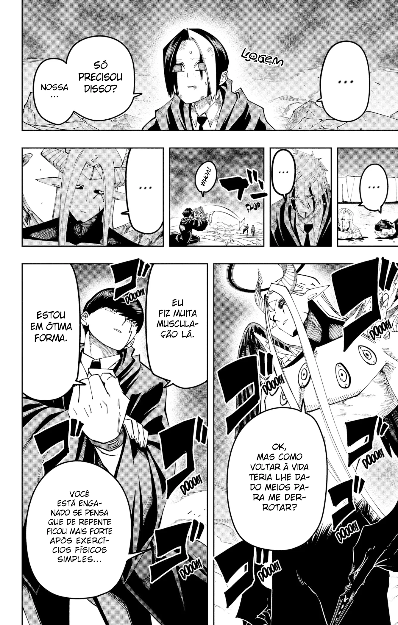Read Mashle Magic and Muscles PT-BR Manga Online