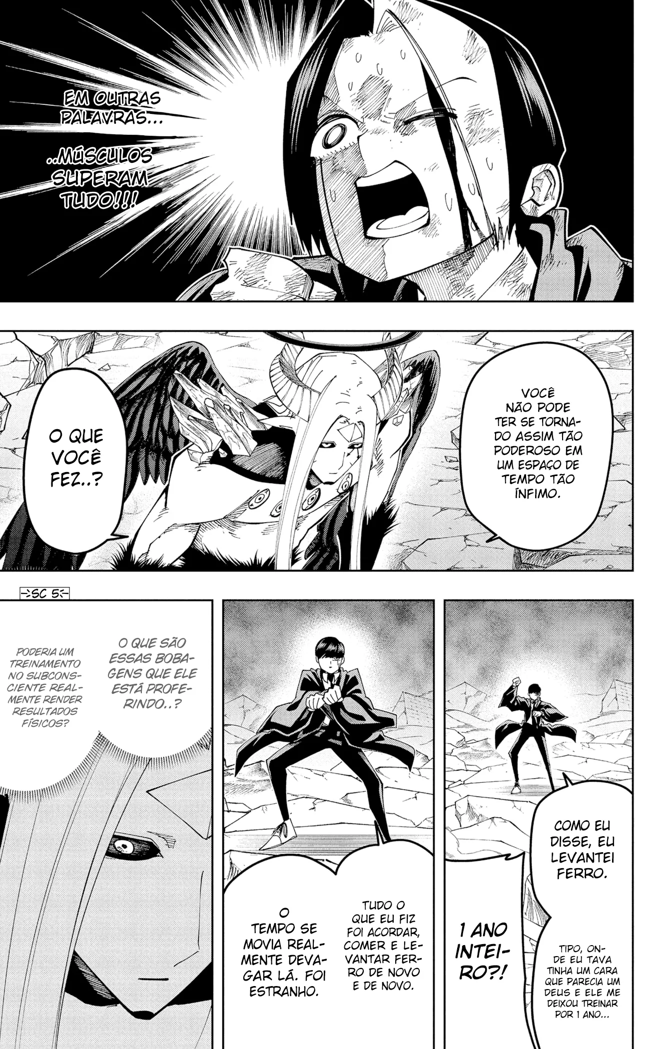 Read Mashle Magic and Muscles PT-BR Manga Online