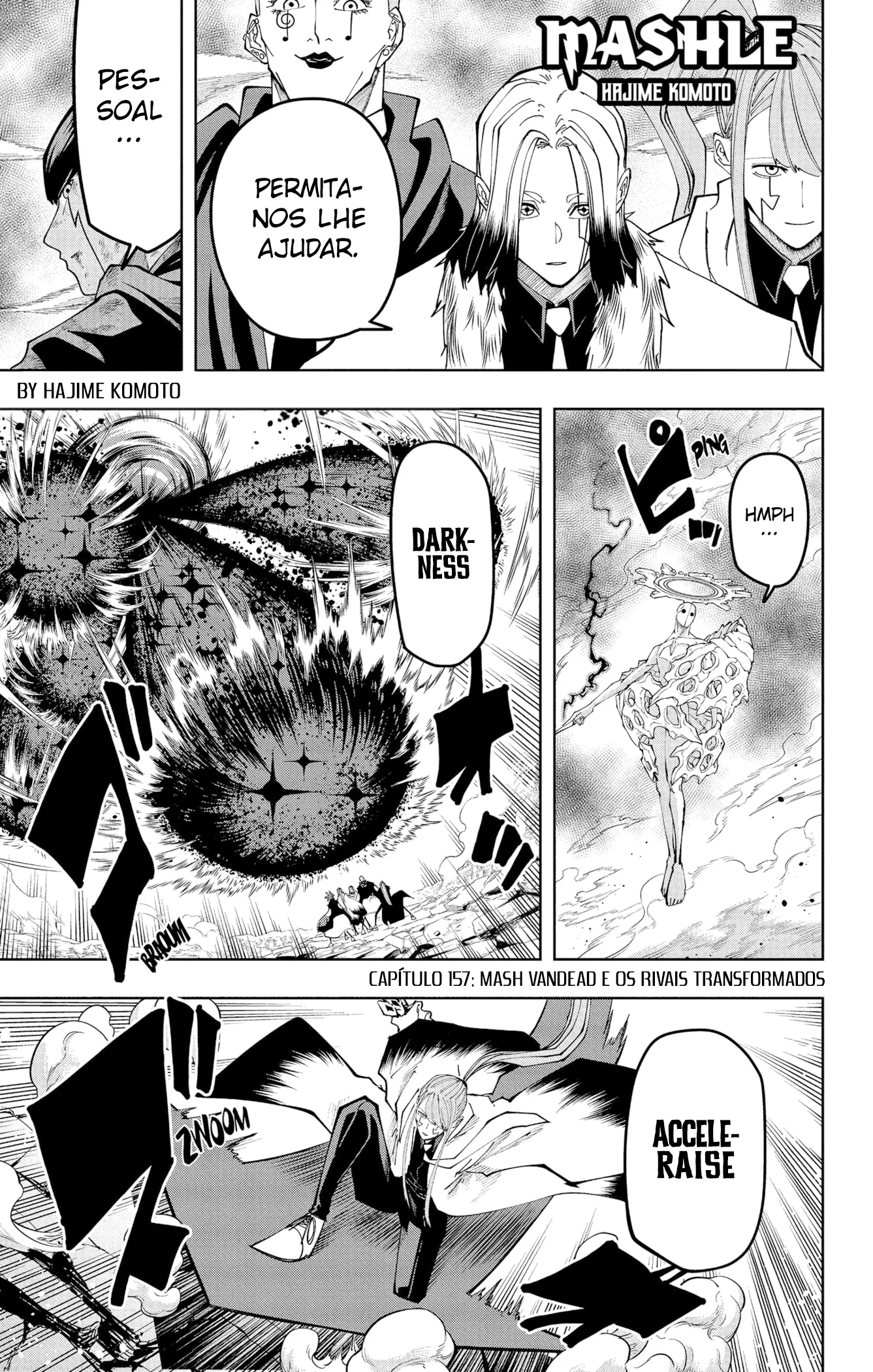 Read Mashle Magic and Muscles PT-BR Manga Online