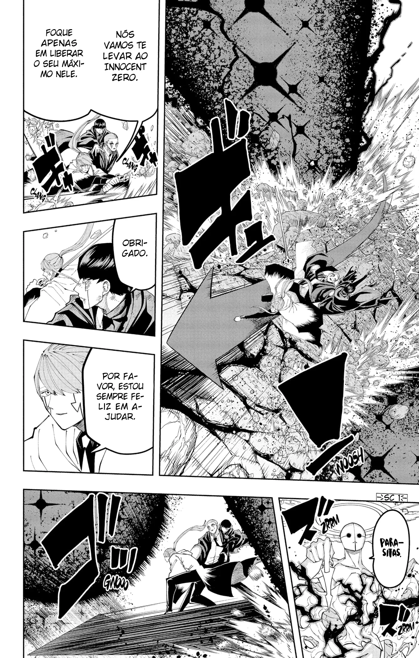 Read Mashle Magic and Muscles PT-BR Manga Online