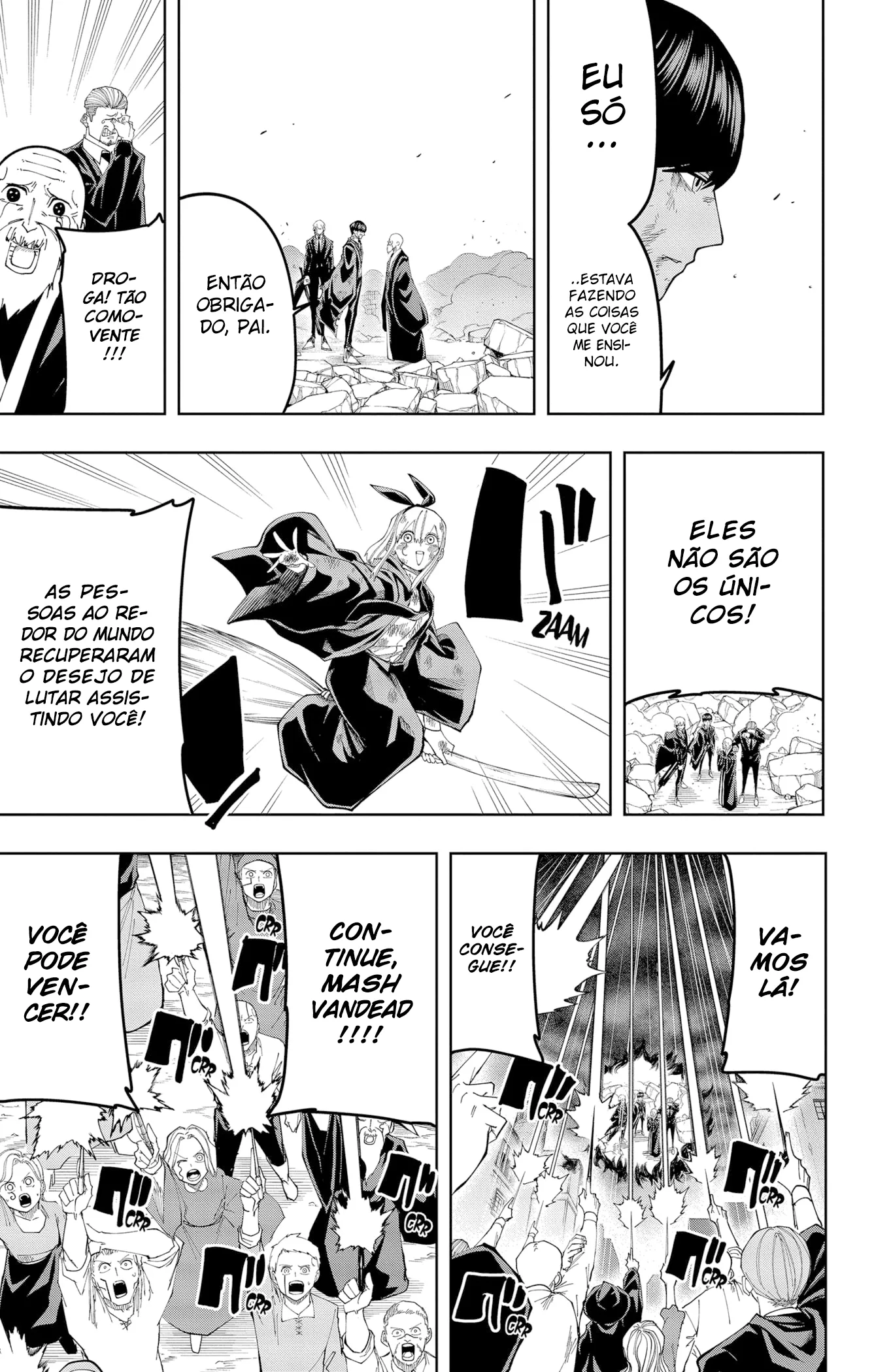 Read Mashle Magic and Muscles PT-BR Manga Online