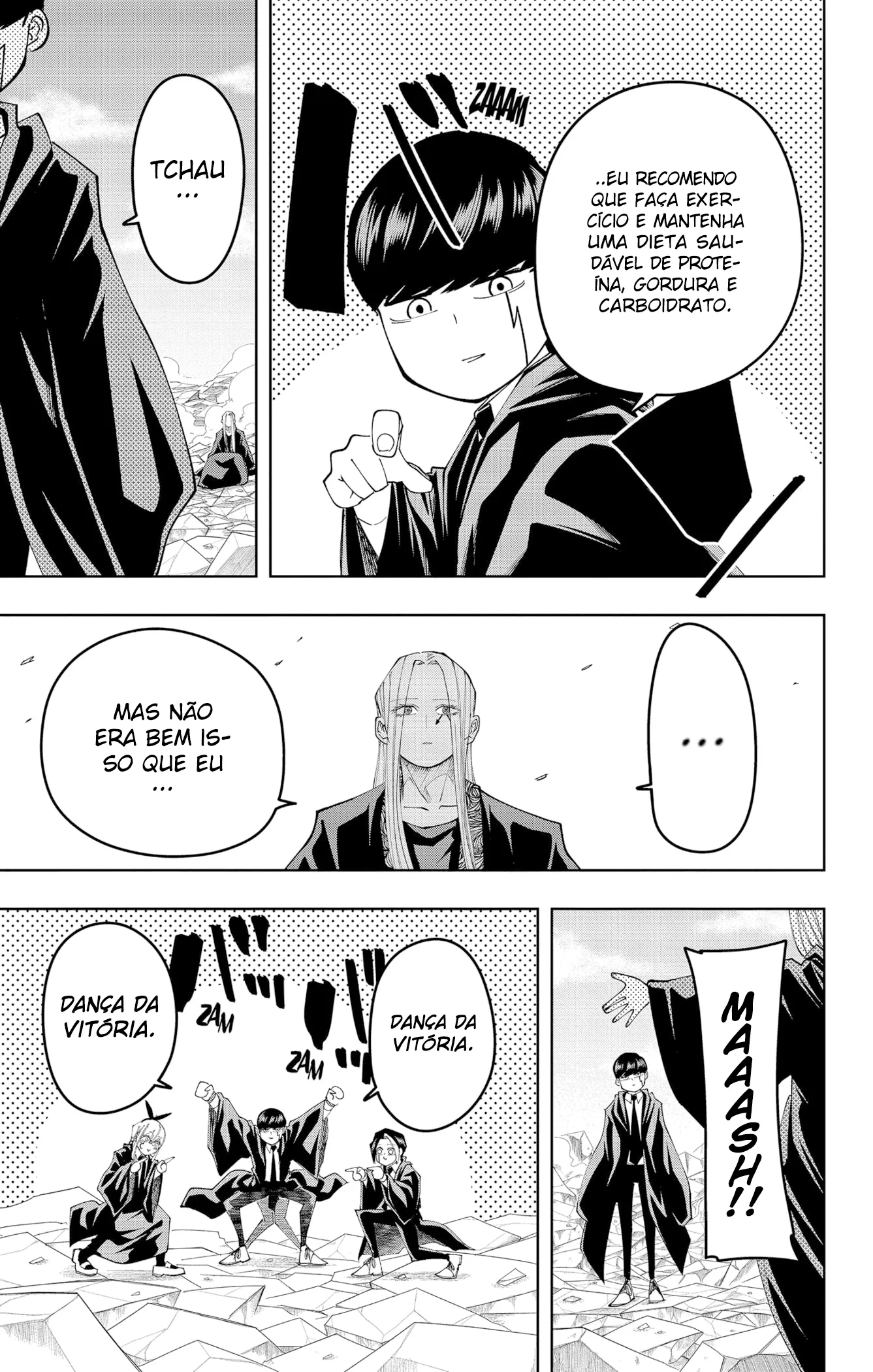 Read Mashle Magic and Muscles PT-BR Manga Online