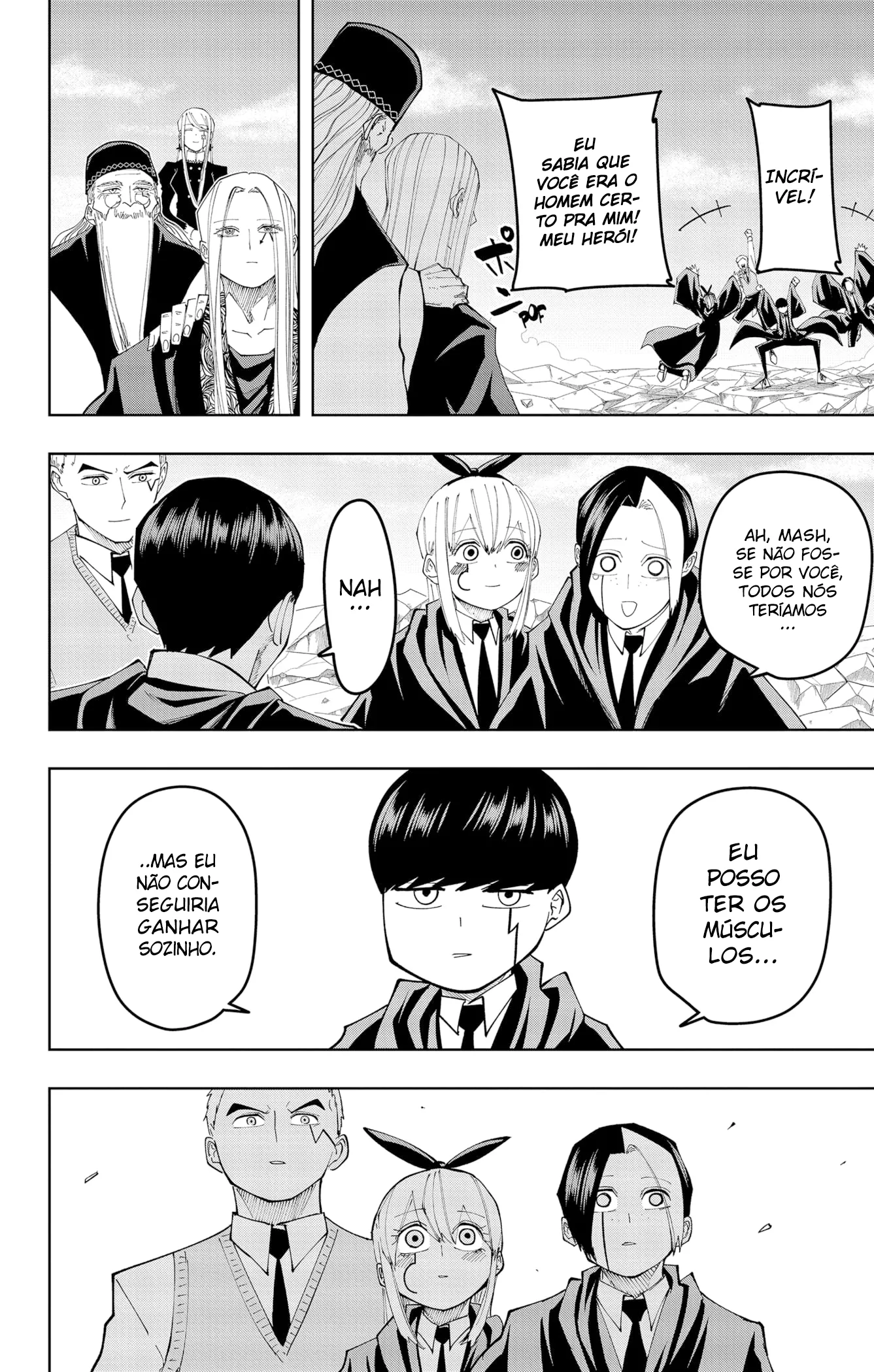 Read Mashle Magic and Muscles PT-BR Manga Online
