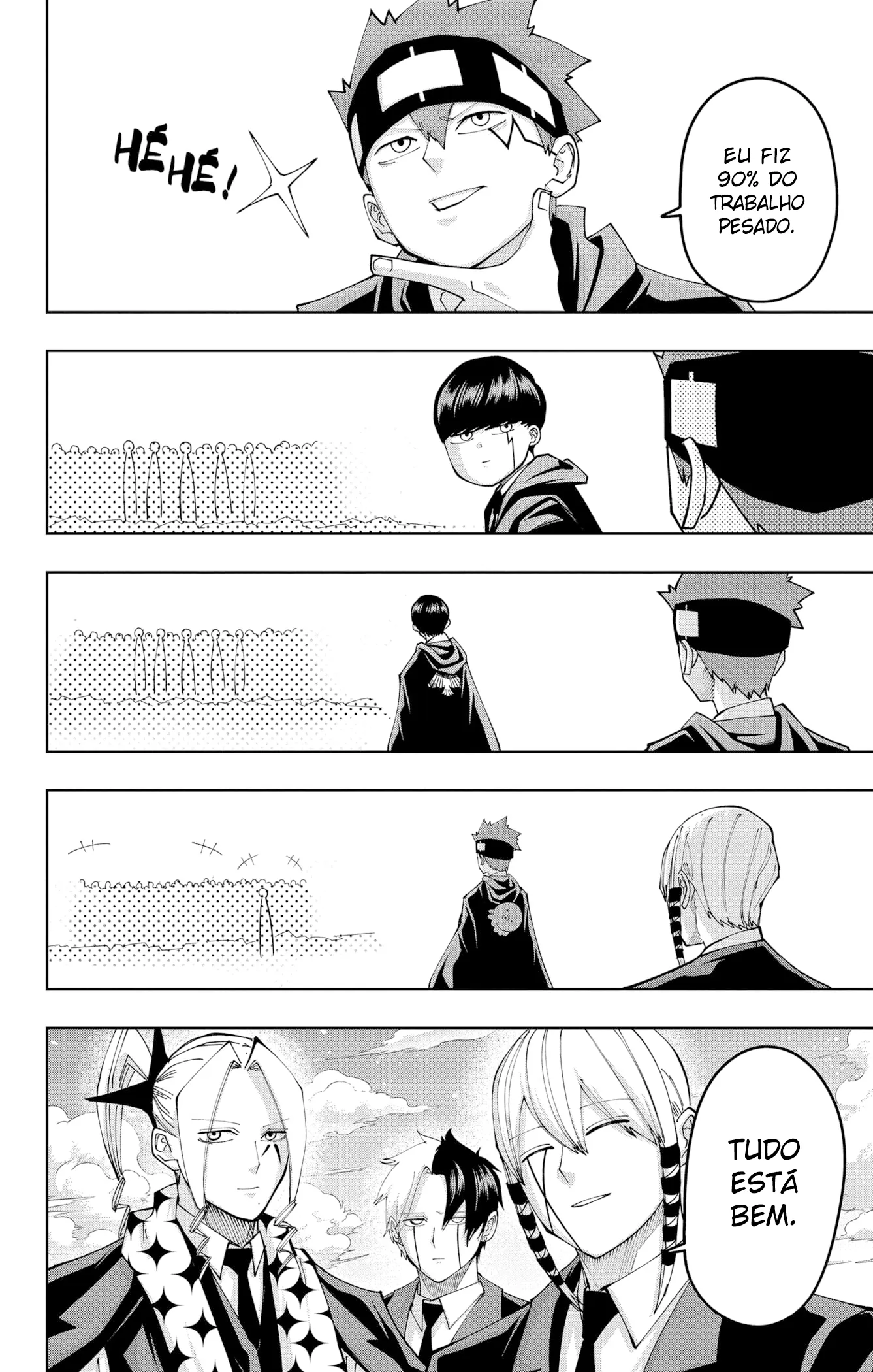 Read Mashle Magic and Muscles PT-BR Manga Online