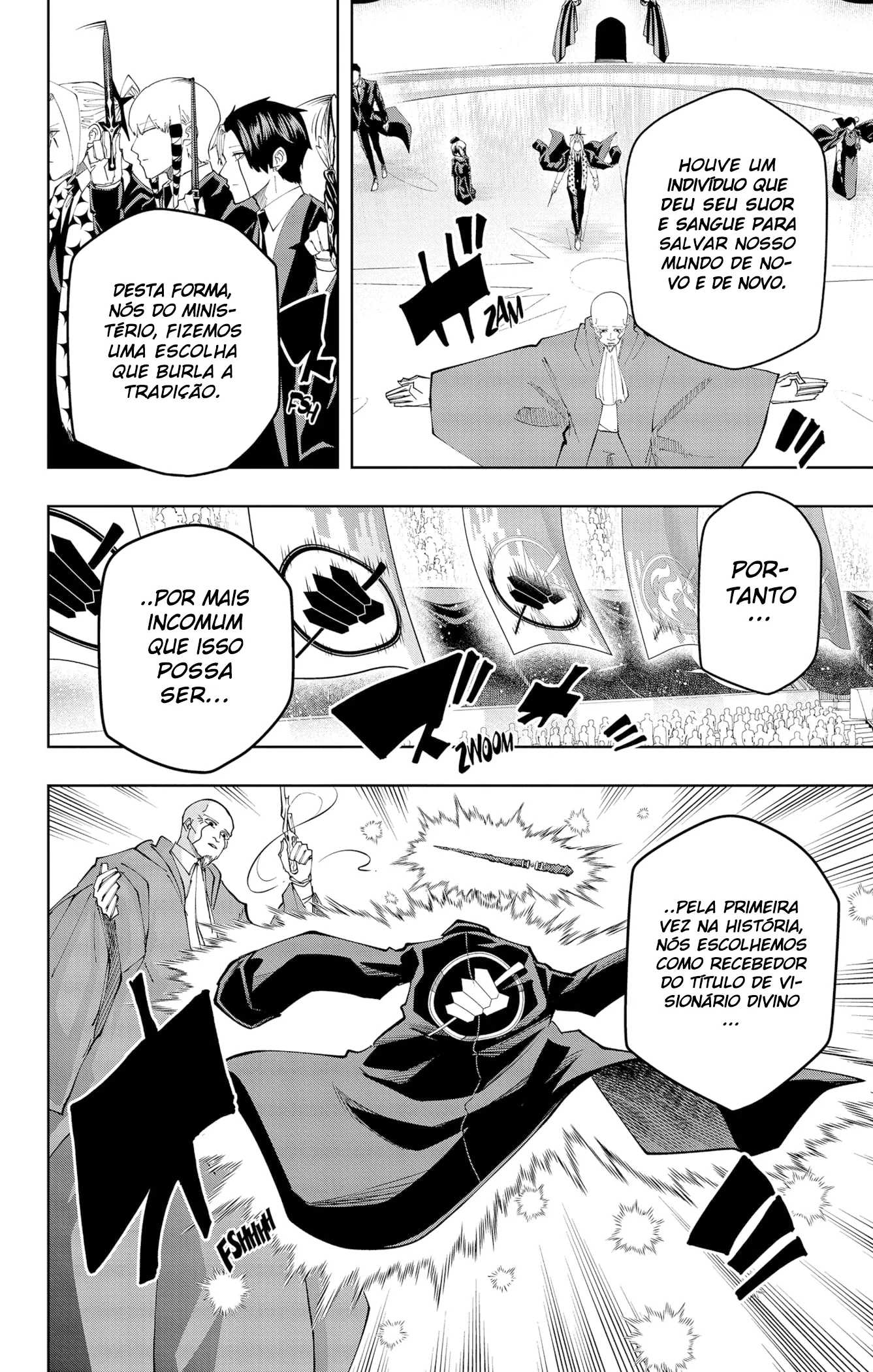 Read Mashle Magic and Muscles PT-BR Manga Online