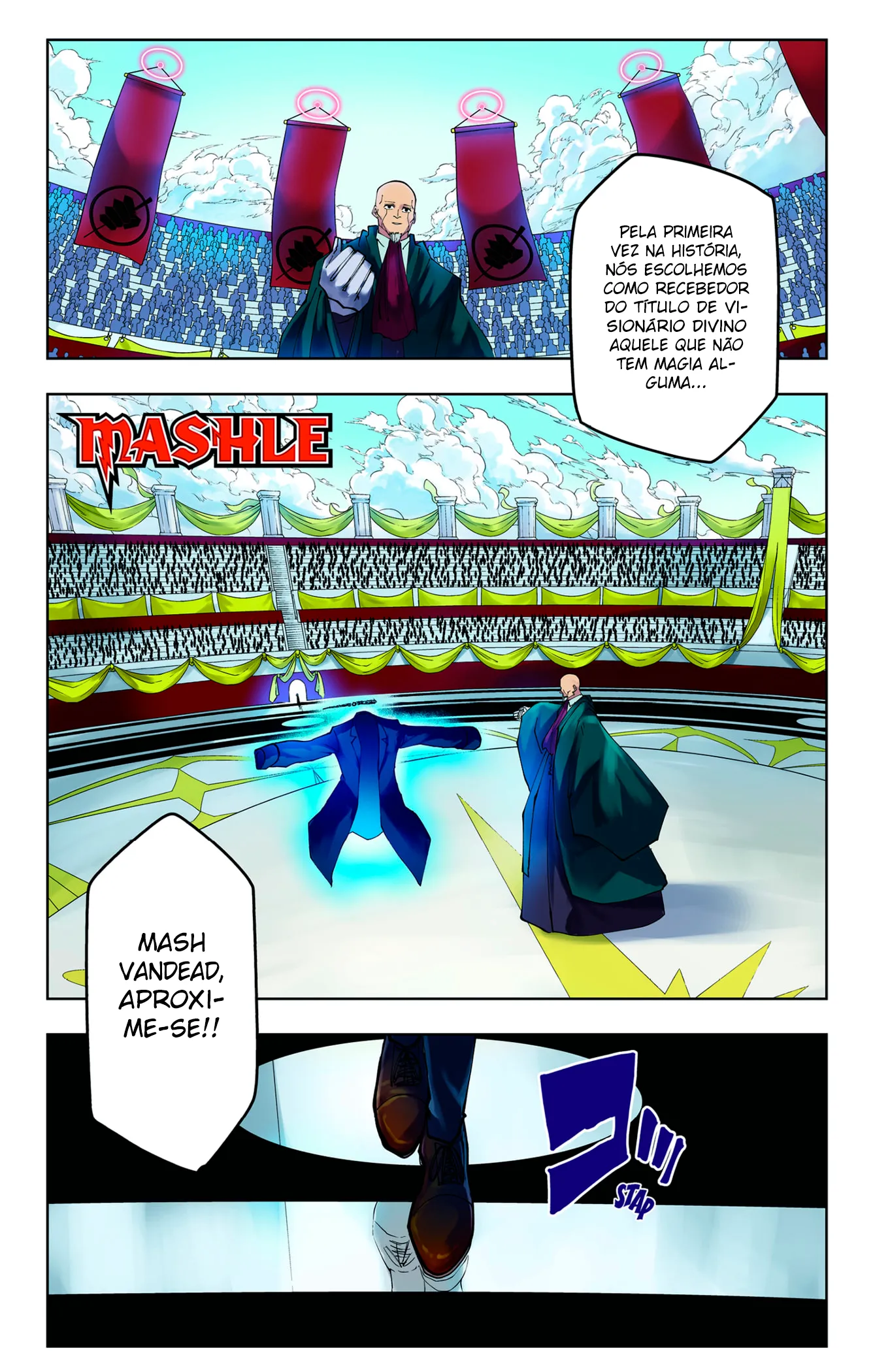Read Mashle Magic and Muscles PT-BR Manga Online