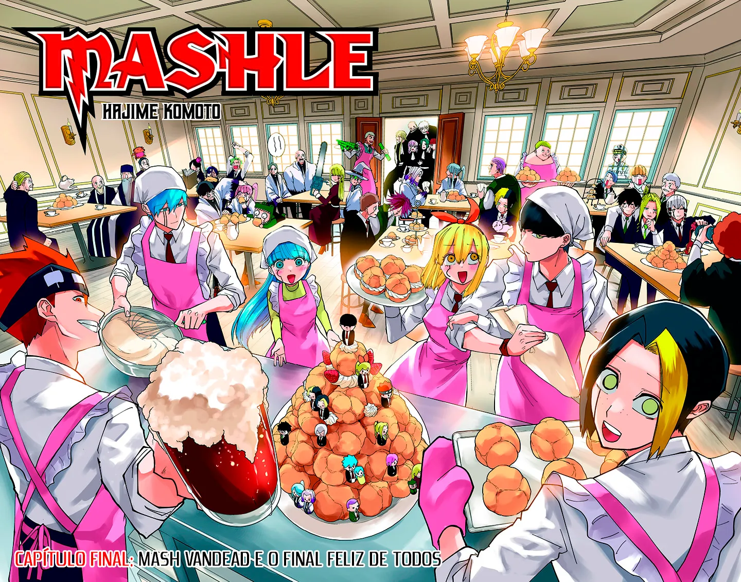 Read Mashle Magic and Muscles PT-BR Manga Online