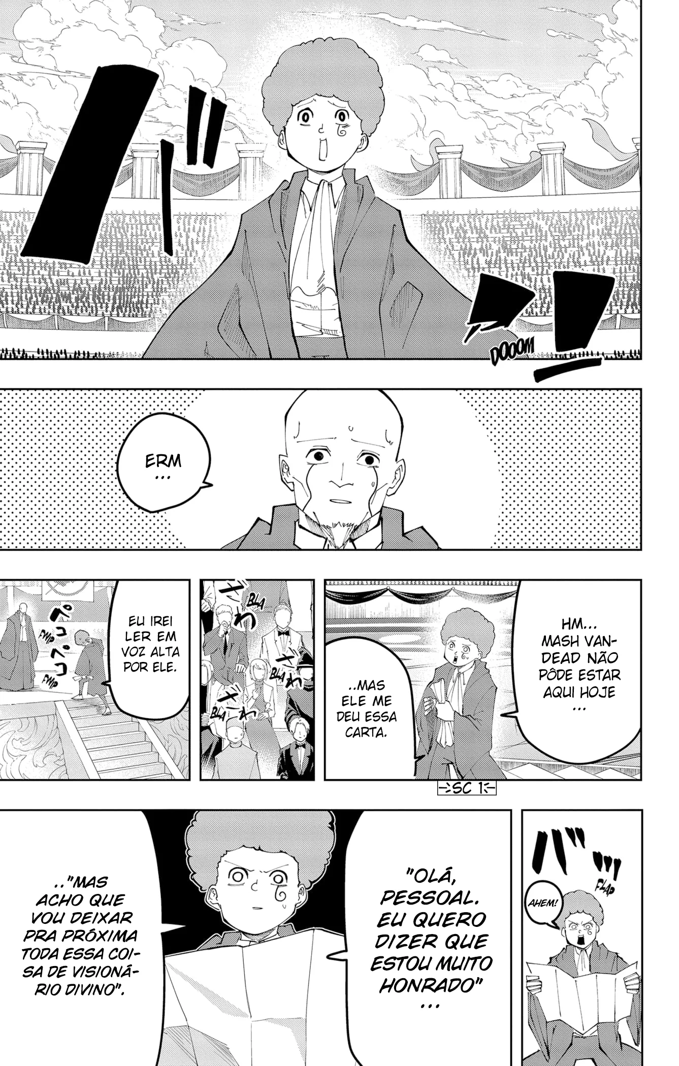 Read Mashle Magic and Muscles PT-BR Manga Online
