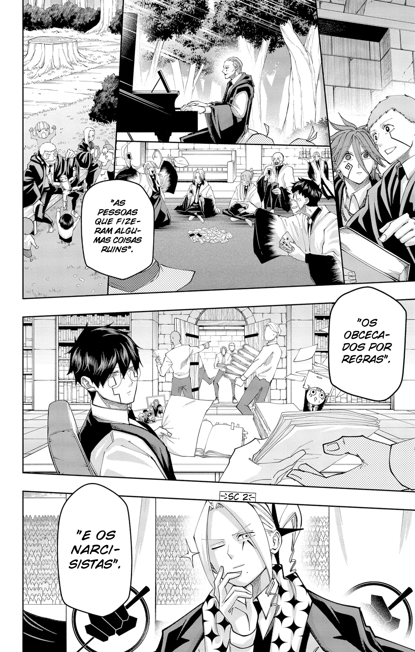 Read Mashle Magic and Muscles PT-BR Manga Online