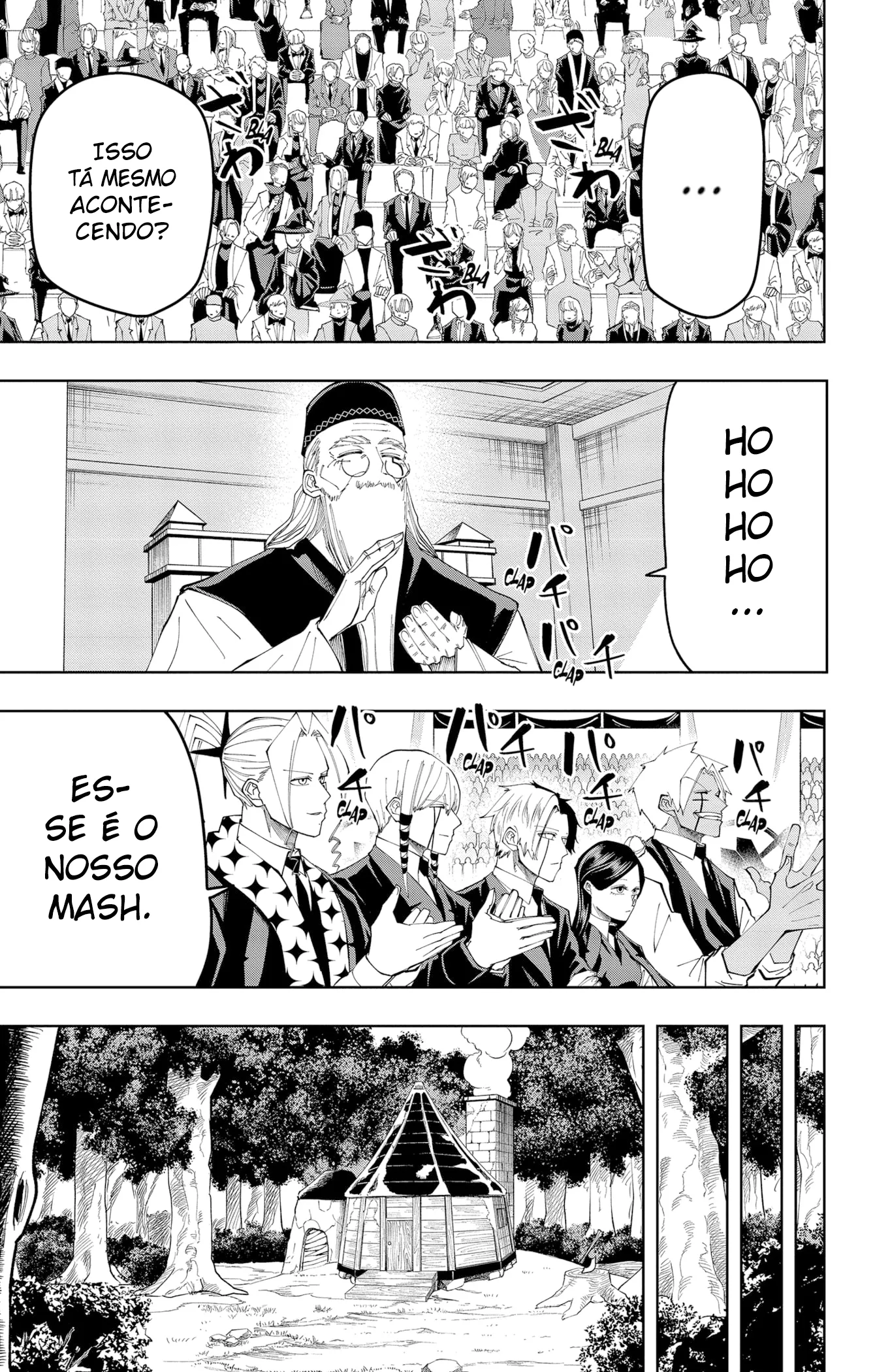Read Mashle Magic and Muscles PT-BR Manga Online