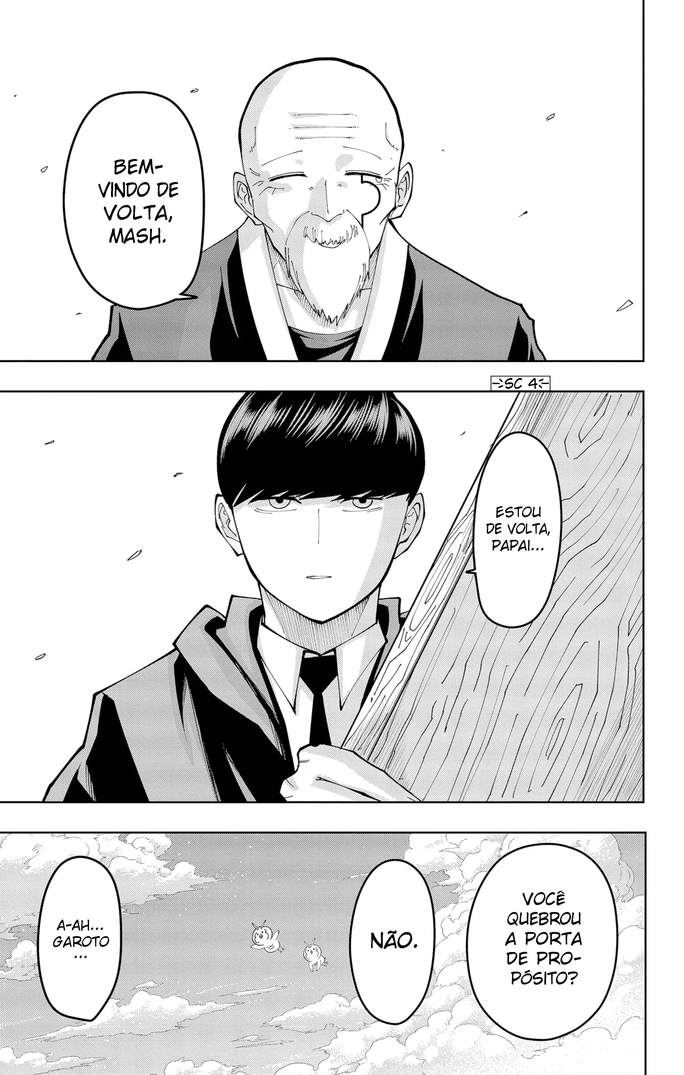 Read Mashle Magic and Muscles PT-BR Manga Online