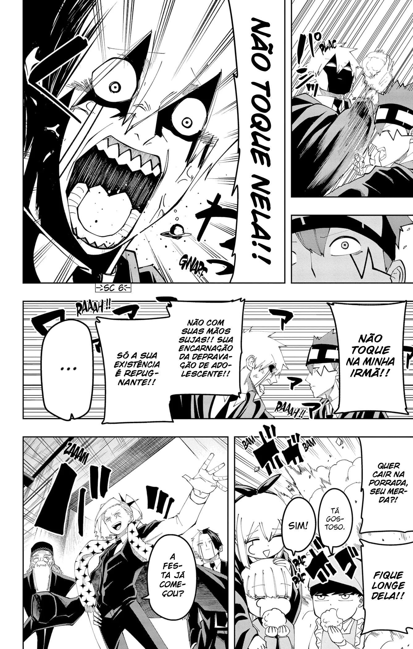 Read Mashle Magic and Muscles PT-BR Manga Online