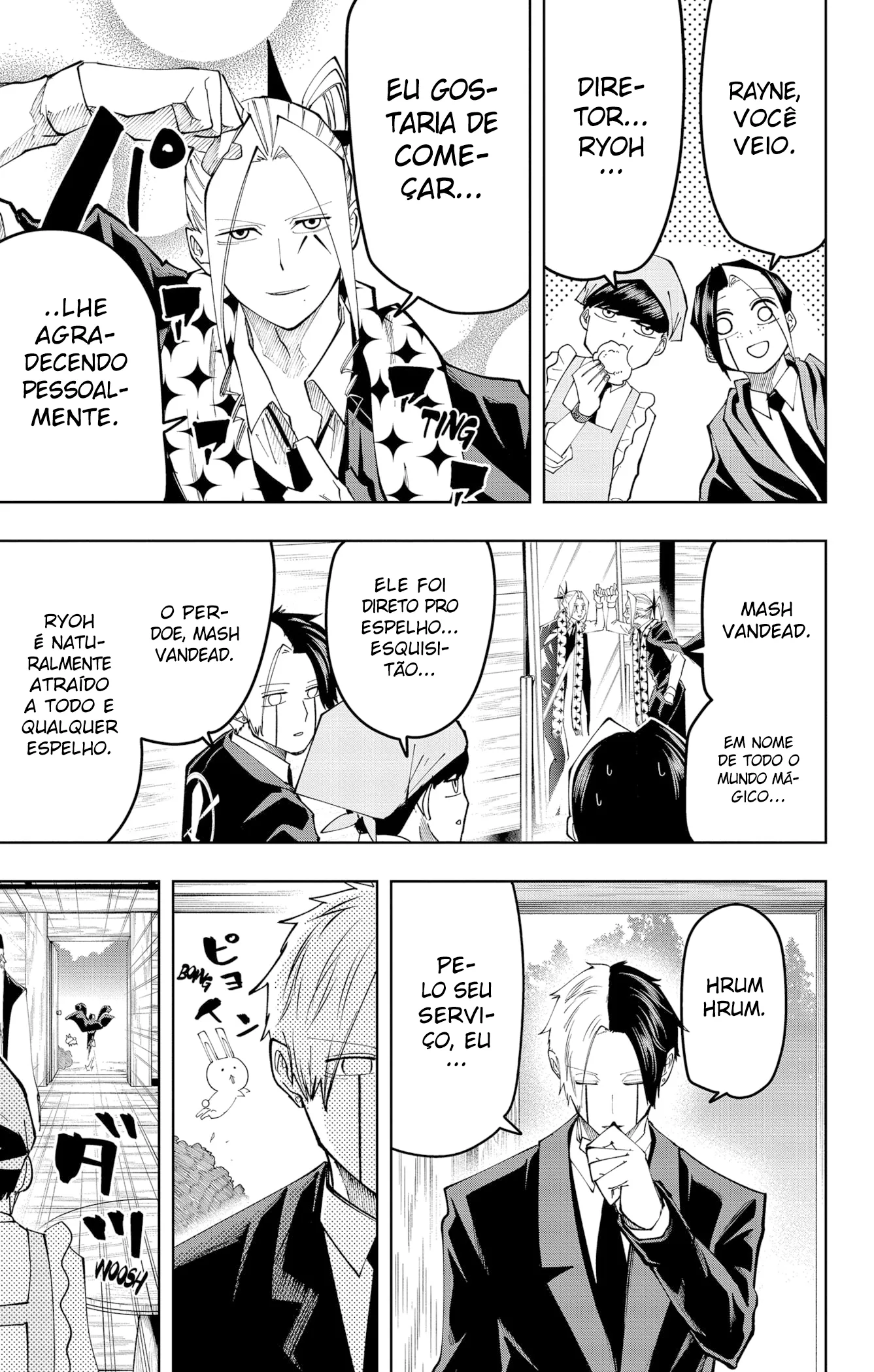 Read Mashle Magic and Muscles PT-BR Manga Online