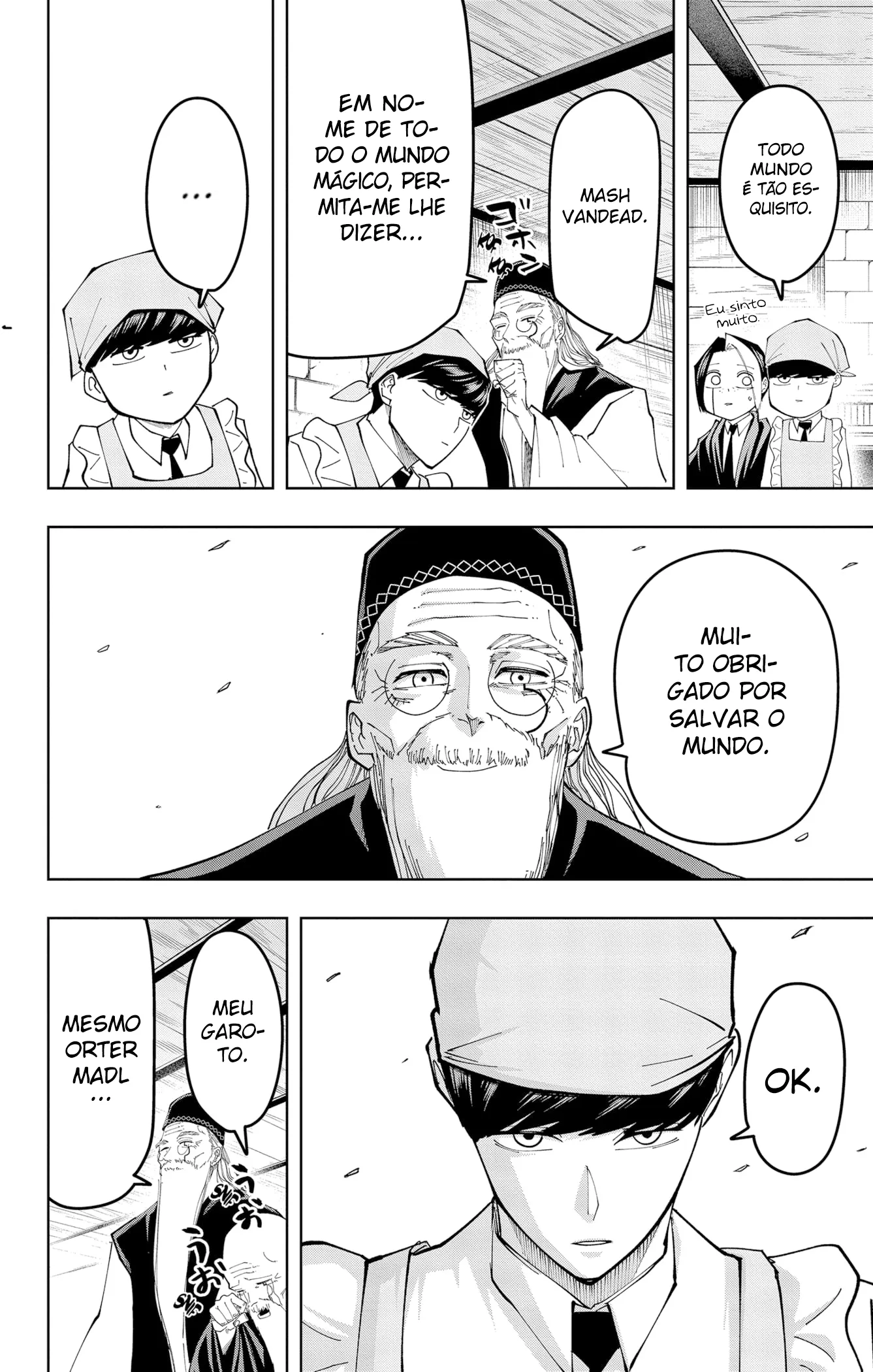 Read Mashle Magic and Muscles PT-BR Manga Online
