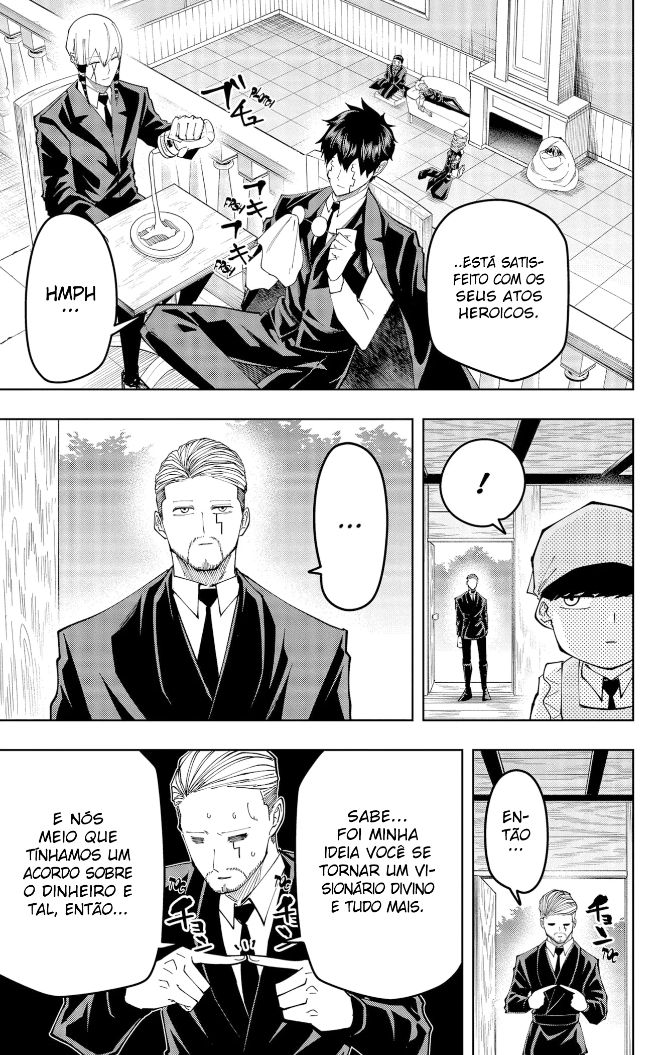 Read Mashle Magic and Muscles PT-BR Manga Online